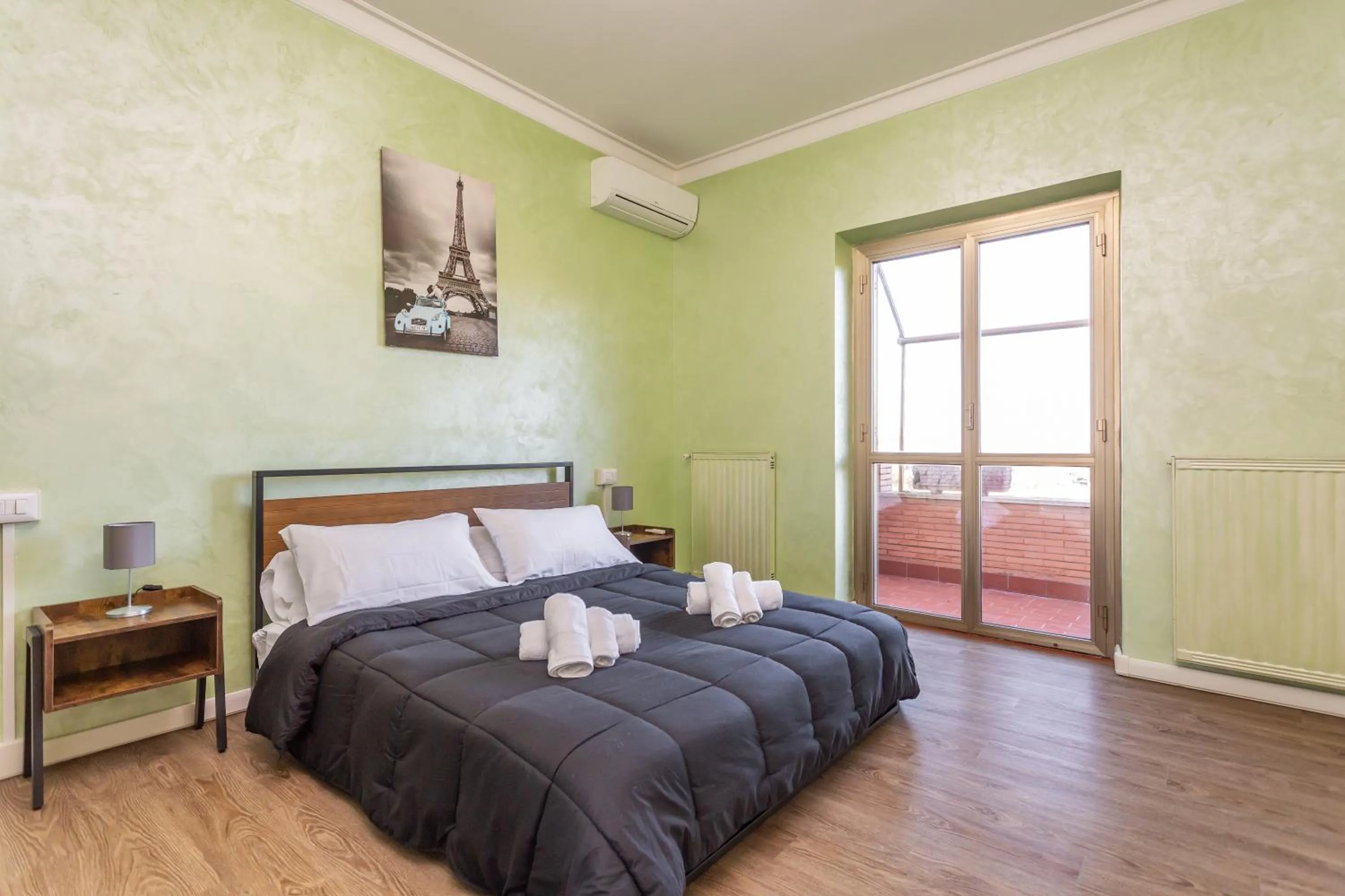 Bed in Villino Fiorella