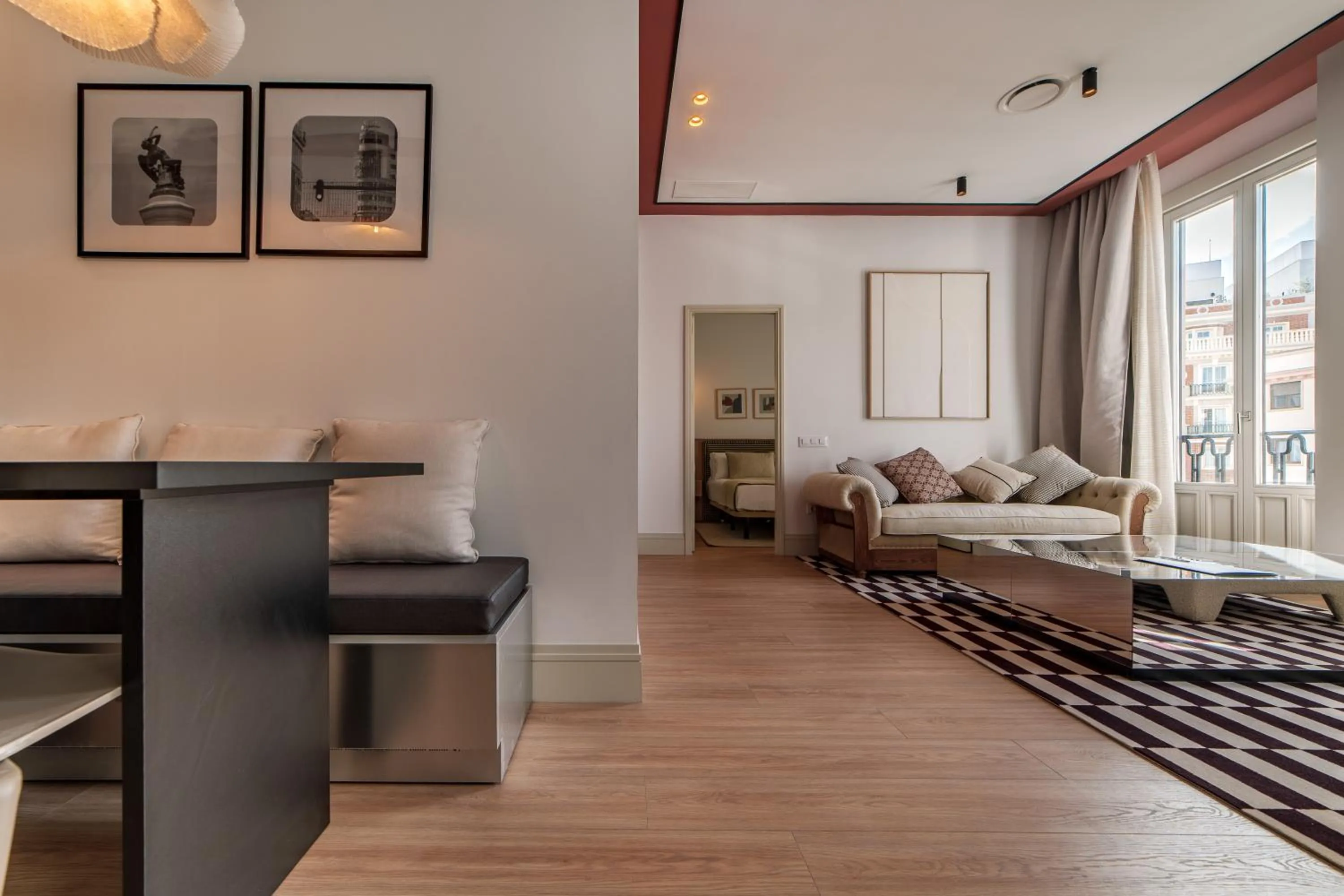 Seating area, Bed in Apartamentos Soho Boutique Hoy No Me Puedo Levantar