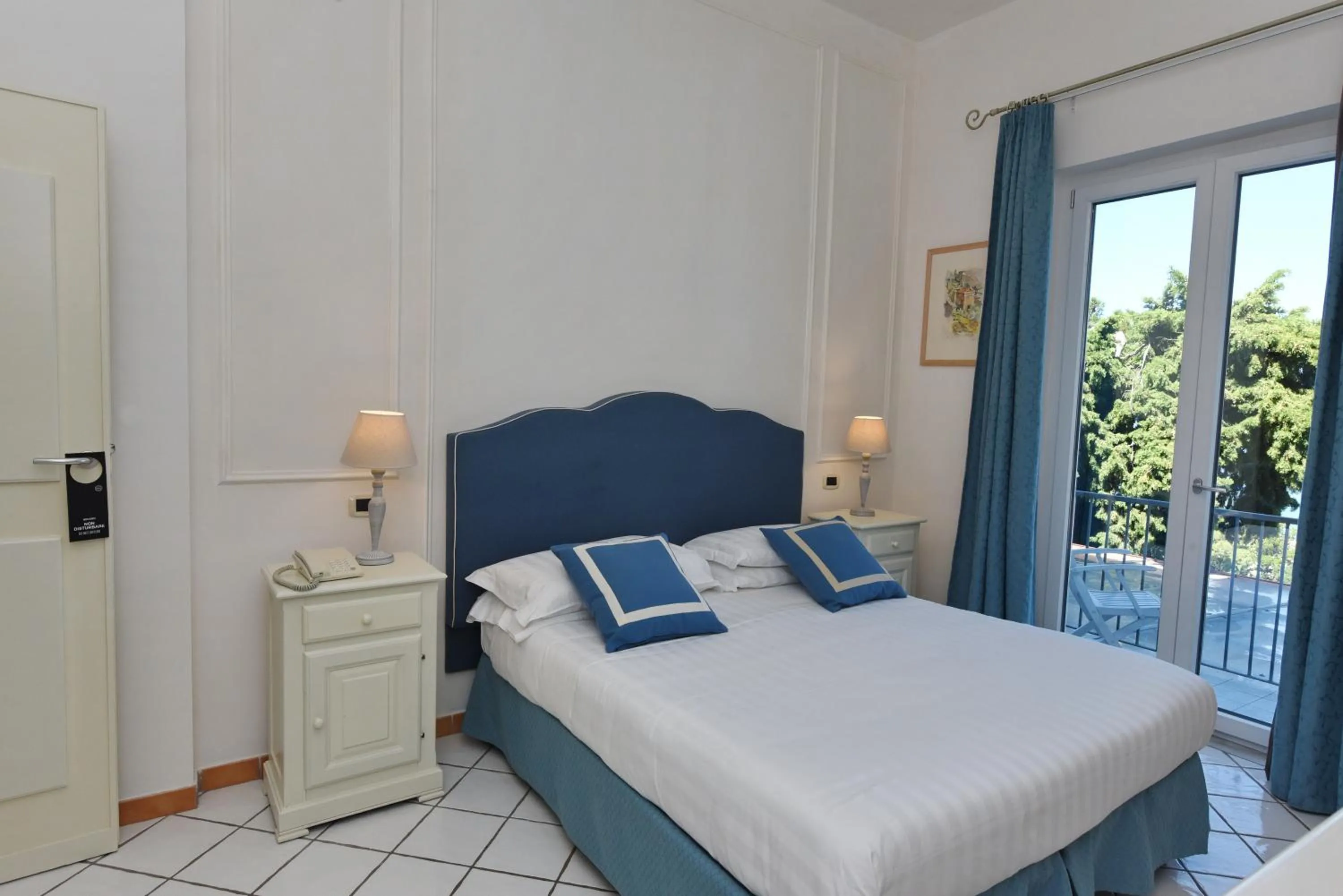 Bed in Hotel Garden Riviera