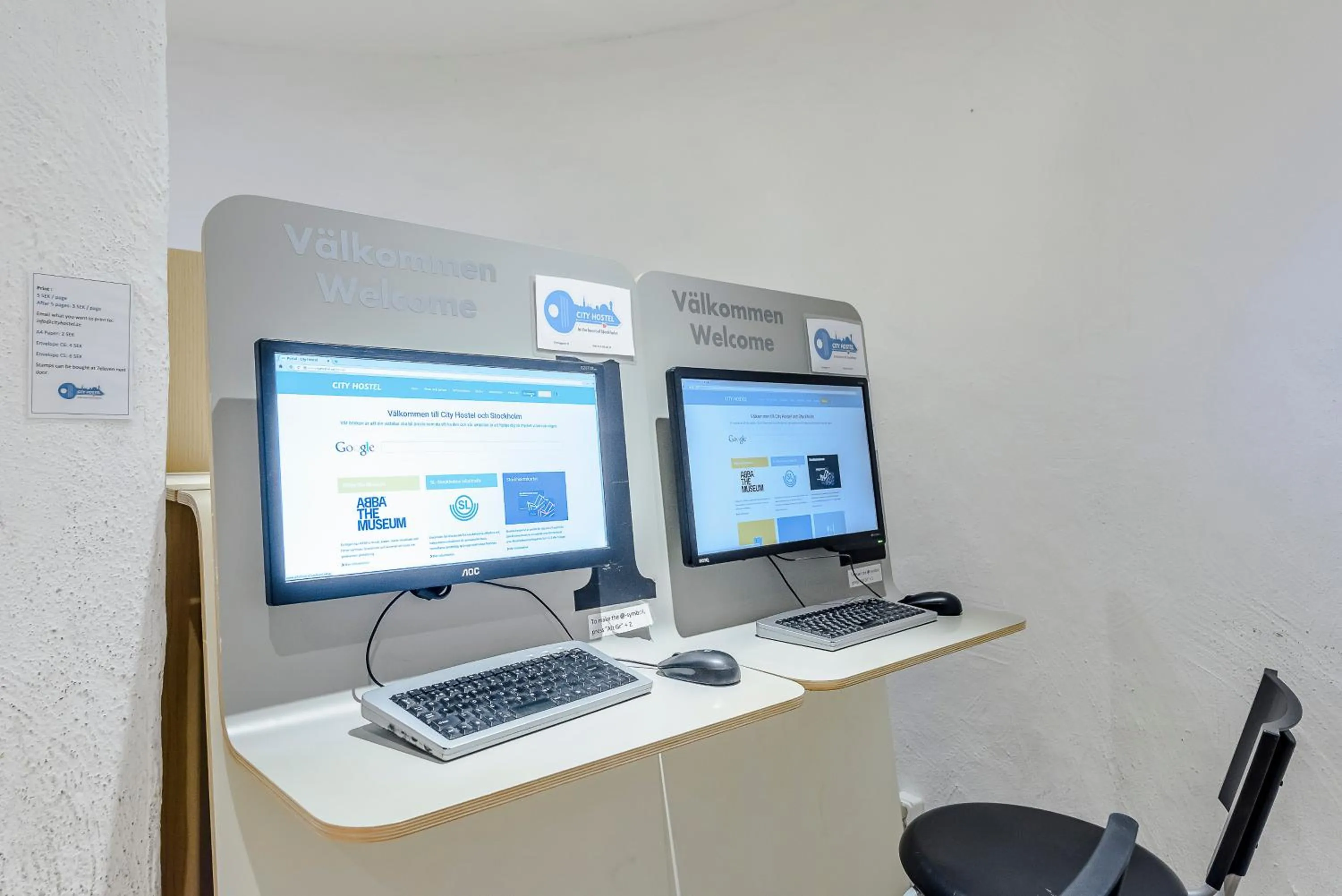 TV and multimedia in City Hostel