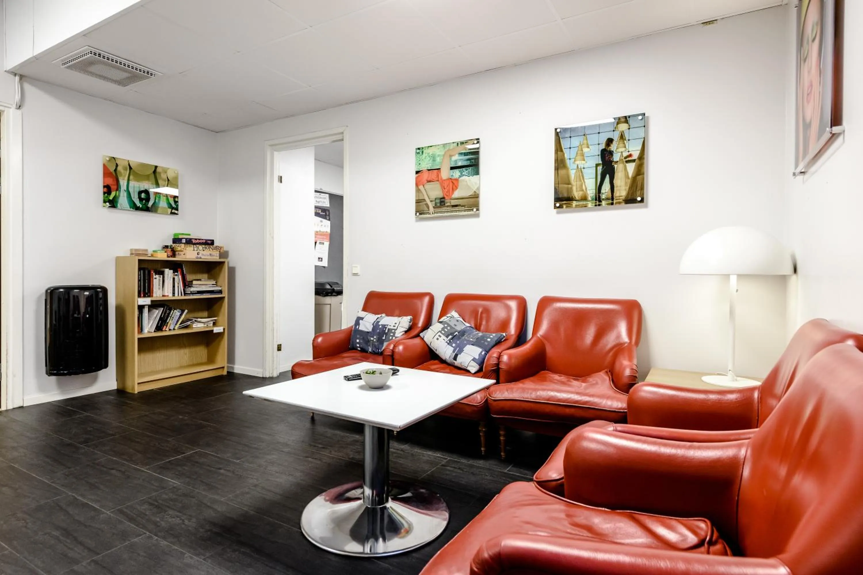 Living room in City Hostel