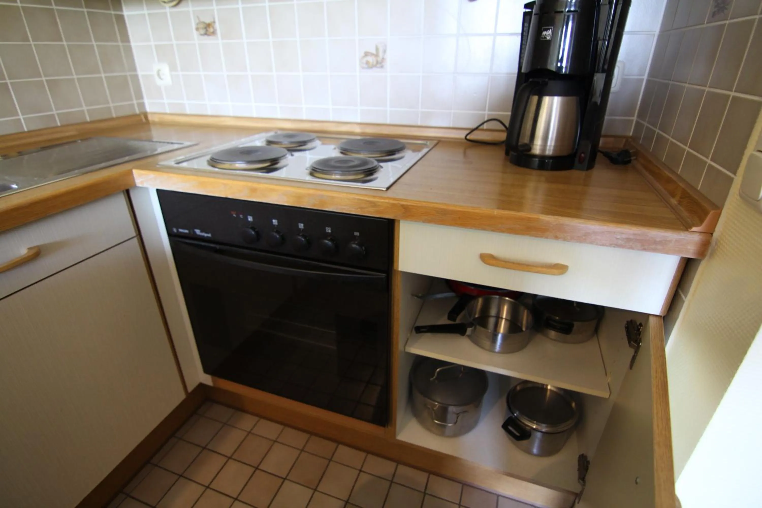Kitchen or kitchenette in Hotel Zur schönen Aussicht