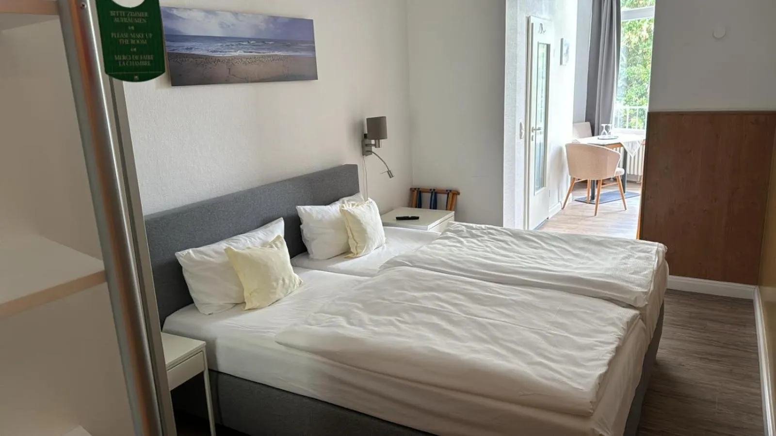 Bed in Hotel Zur schönen Aussicht