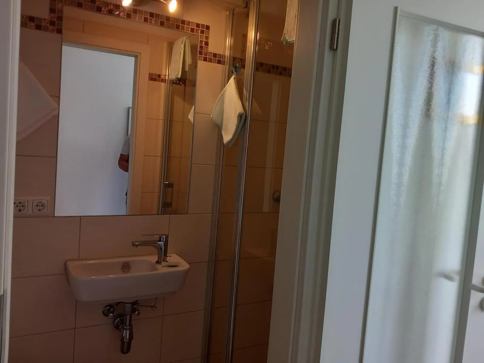 Bathroom in Hotel Zur schönen Aussicht