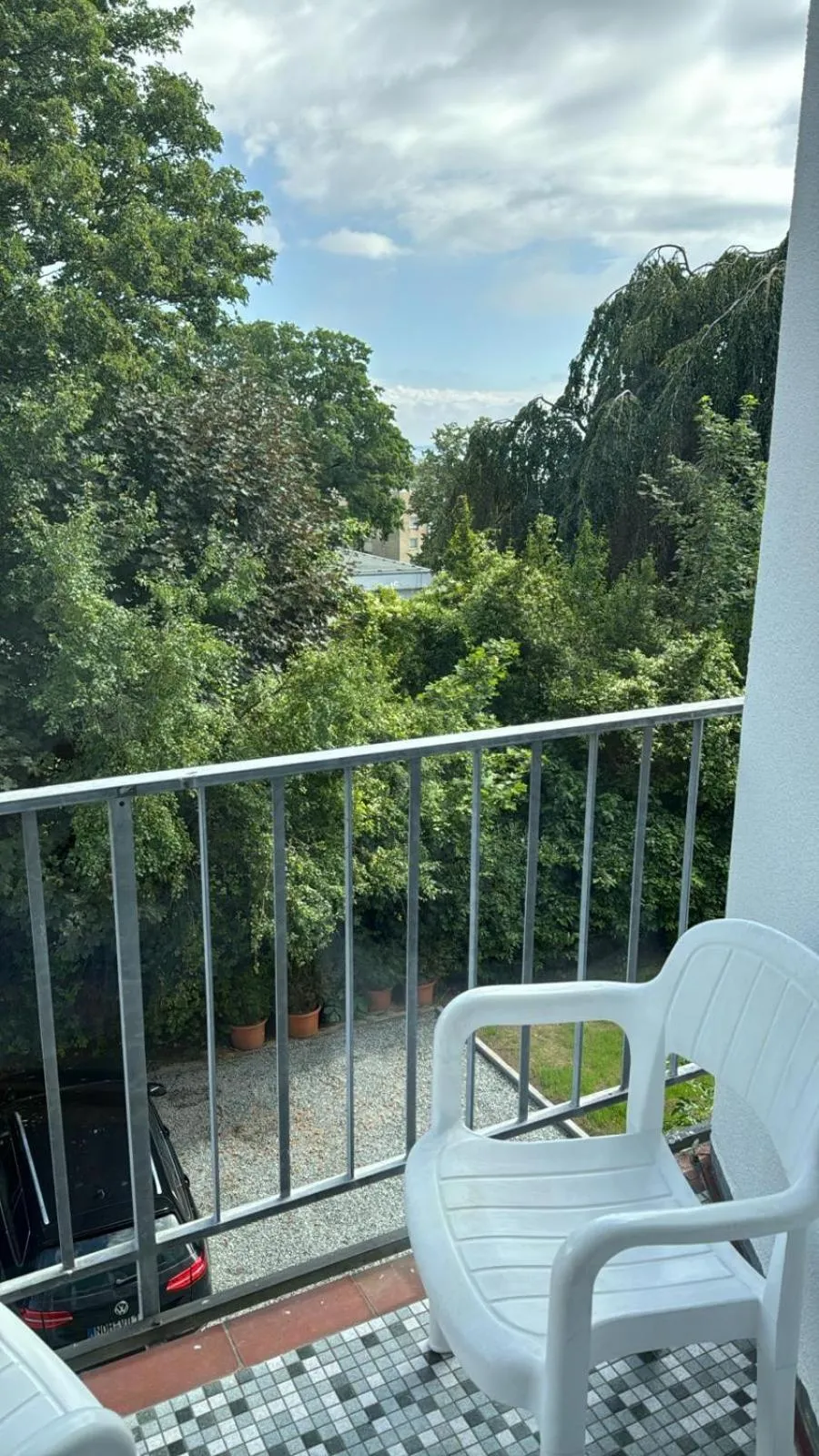 Balcony/Terrace in Hotel Zur schönen Aussicht