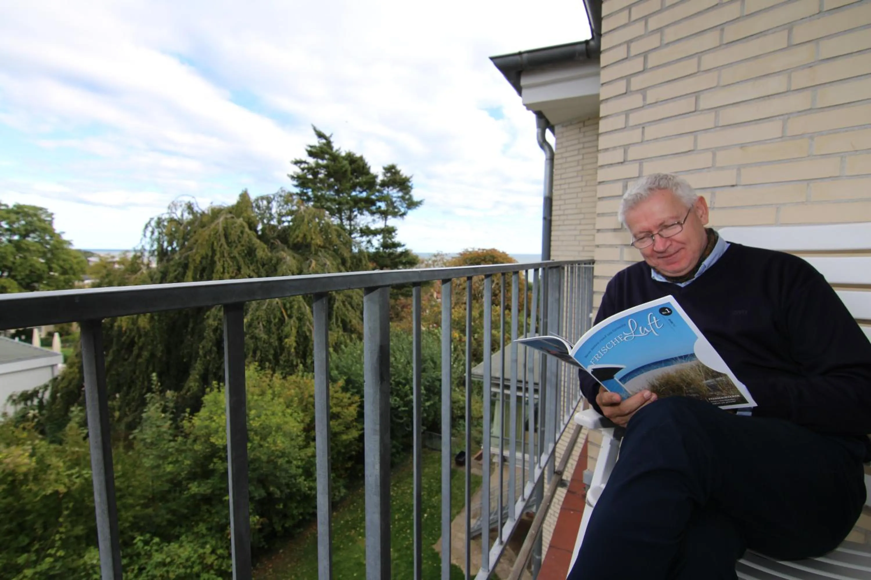 Balcony/Terrace in Hotel Zur schönen Aussicht