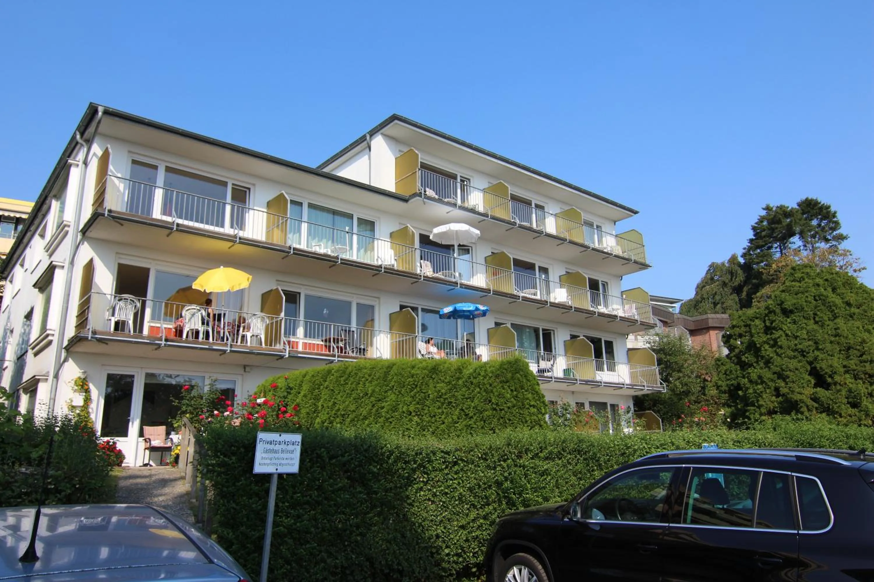 Property building in Hotel Zur schönen Aussicht
