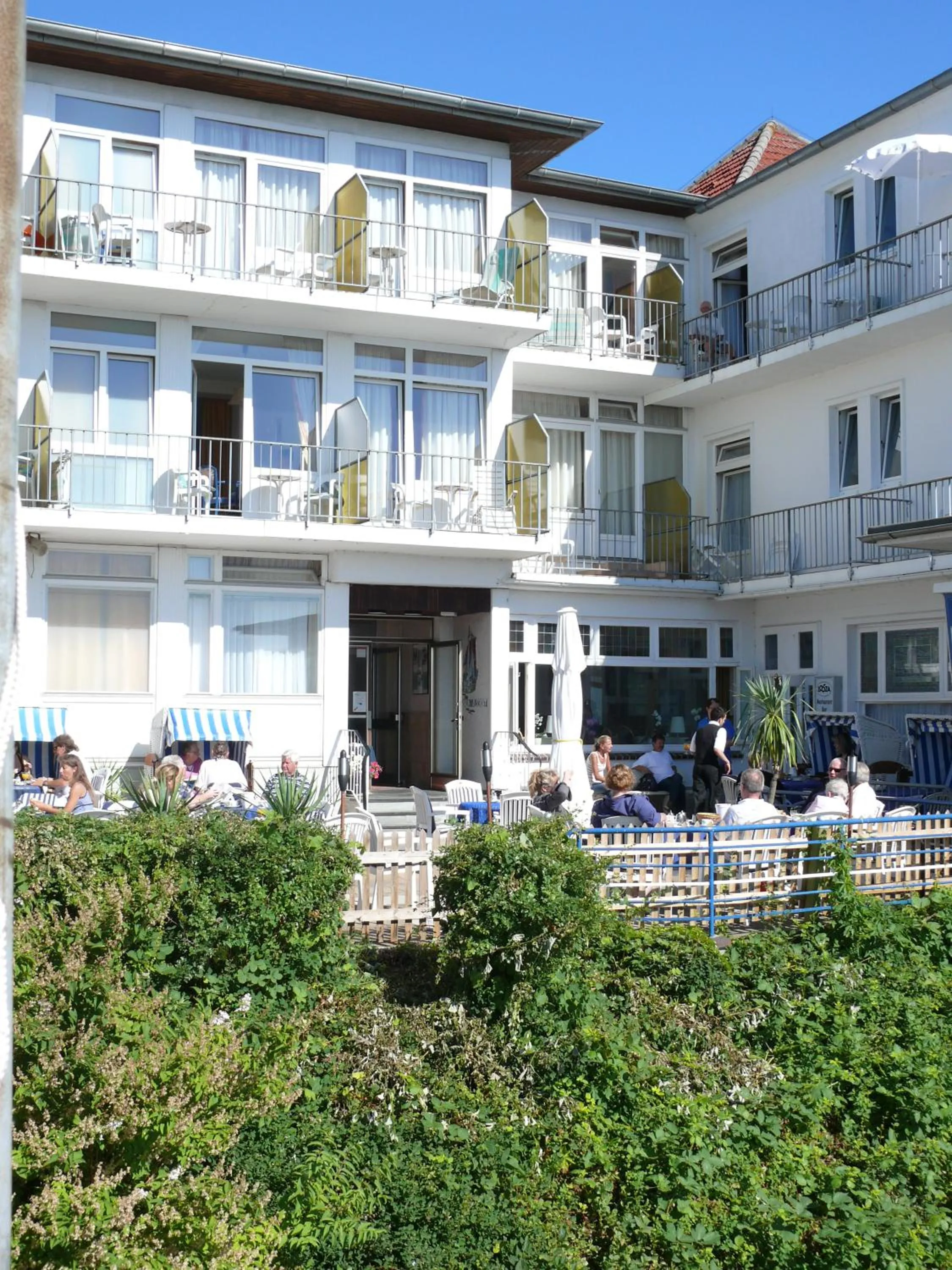 Patio in Hotel Zur schönen Aussicht