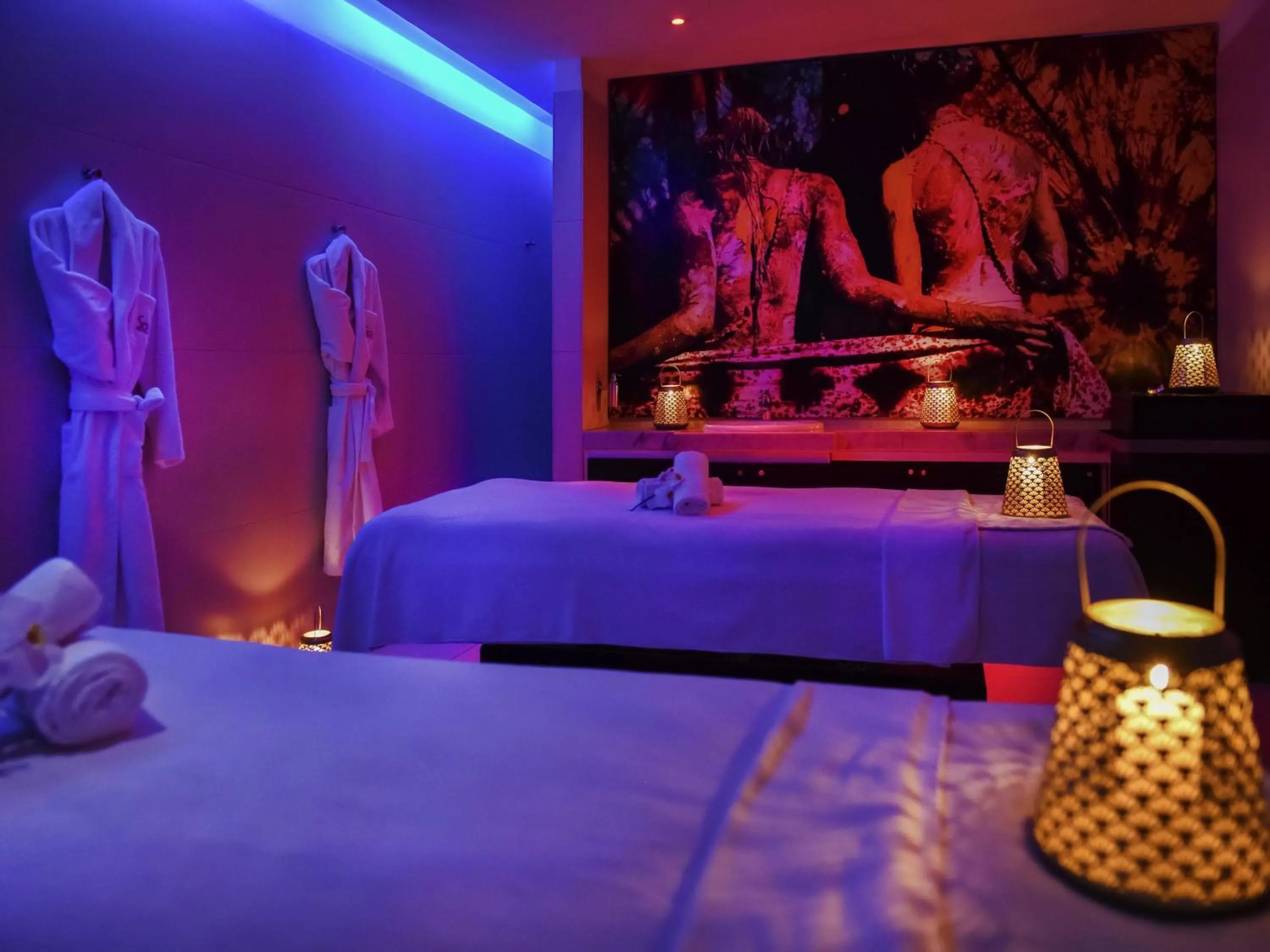 Spa and wellness centre/facilities, Bed in Sofitel Abidjan Hotel Ivoire
