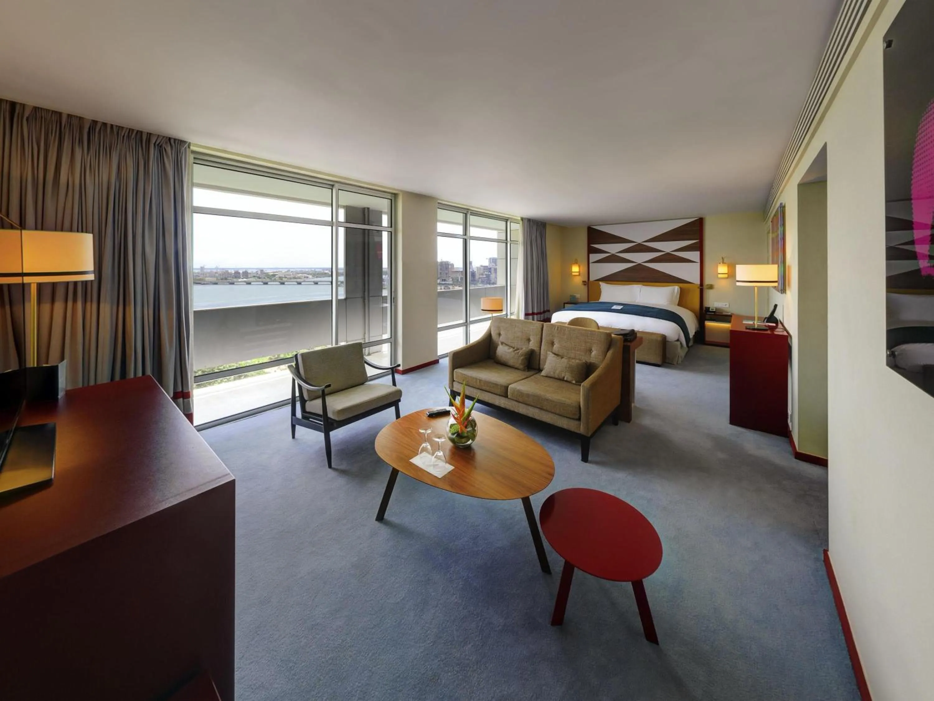 Bedroom in Sofitel Abidjan Hotel Ivoire