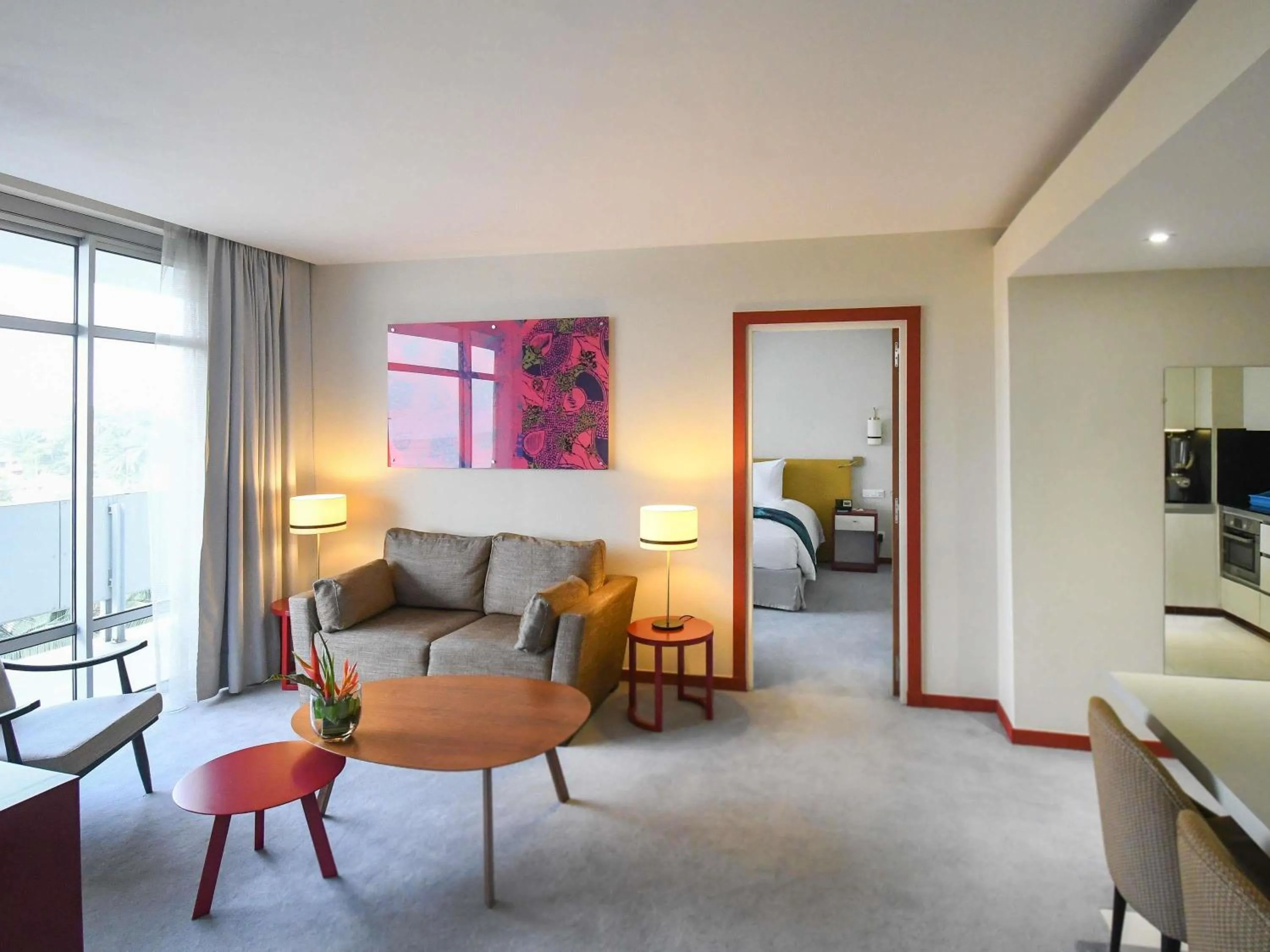 Bedroom, Bed in Sofitel Abidjan Hotel Ivoire