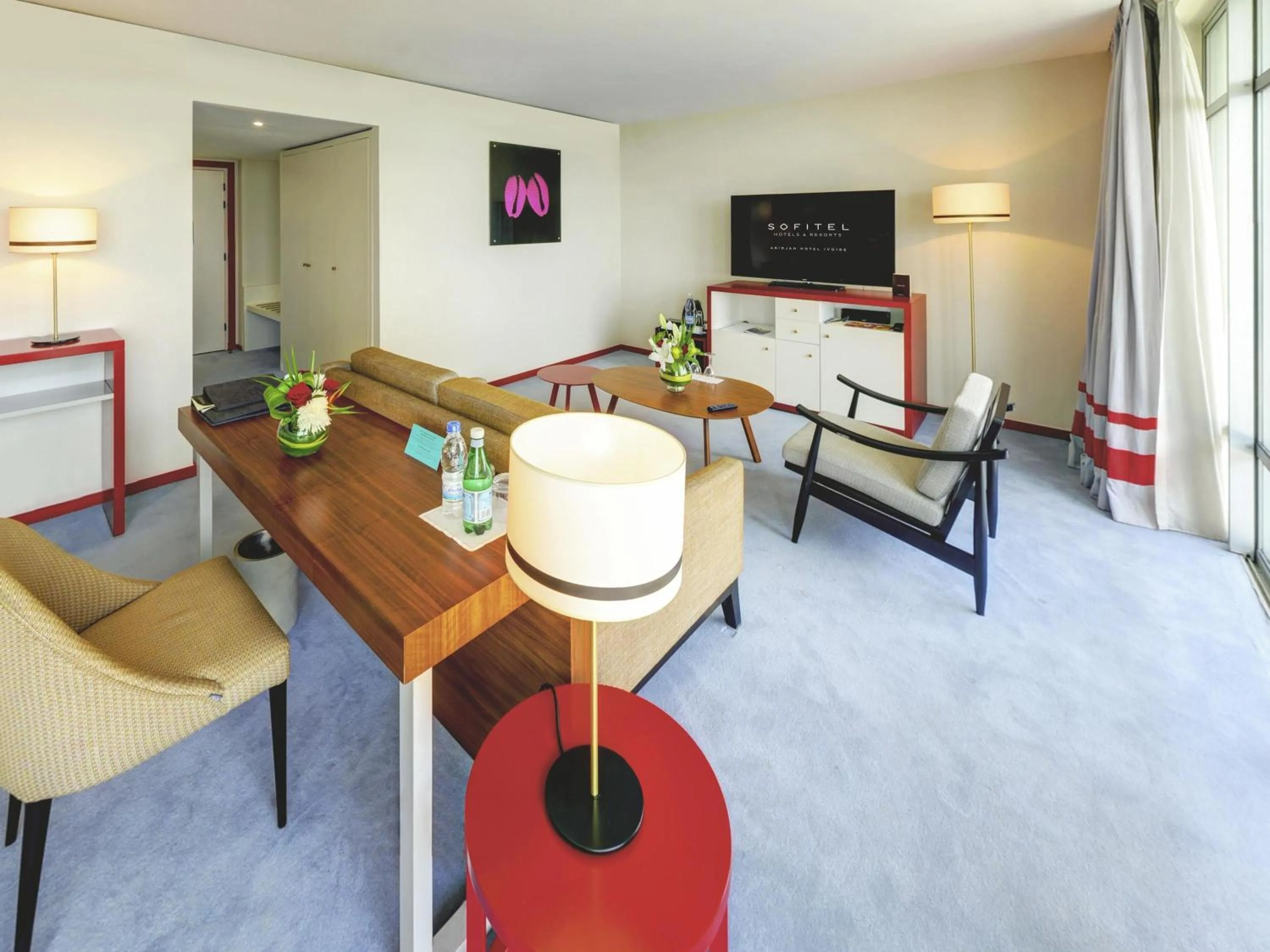 Bedroom in Sofitel Abidjan Hotel Ivoire