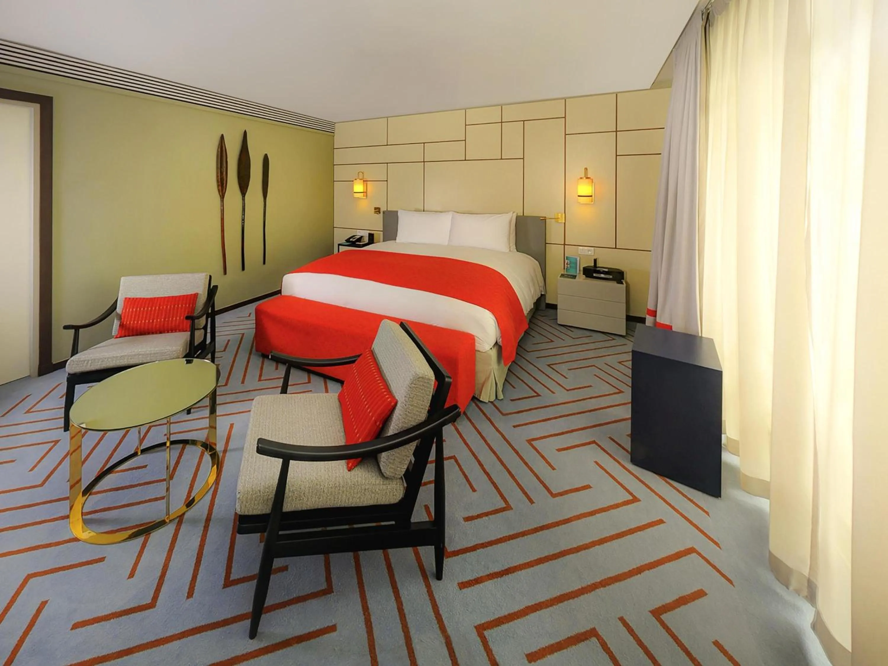 Bedroom, Bed in Sofitel Abidjan Hotel Ivoire