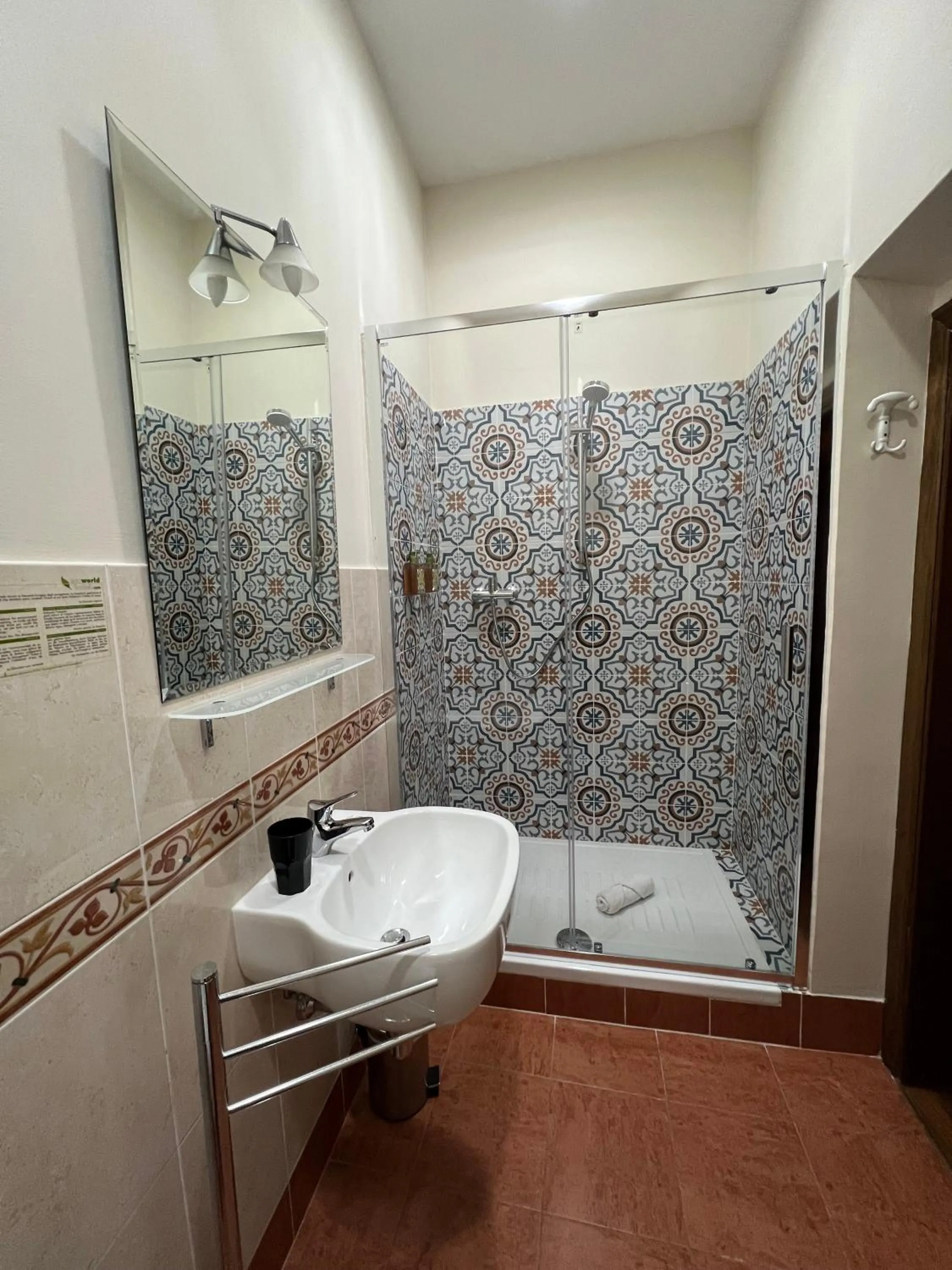 Shower in B&B Beatrice