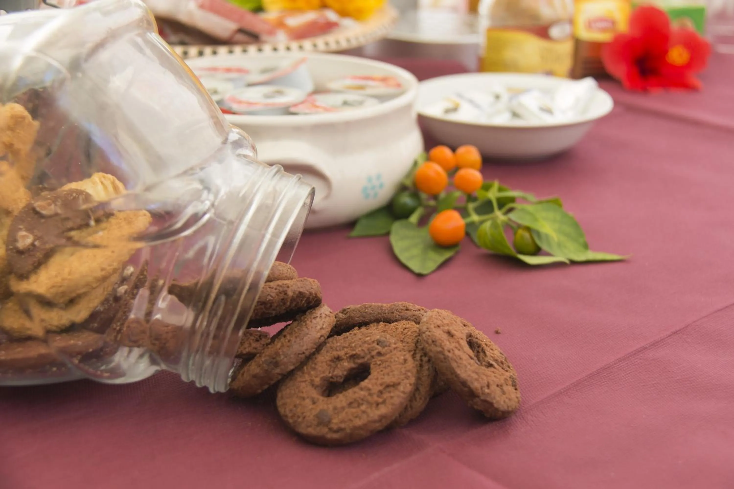 Food and drinks in B&B Luxury