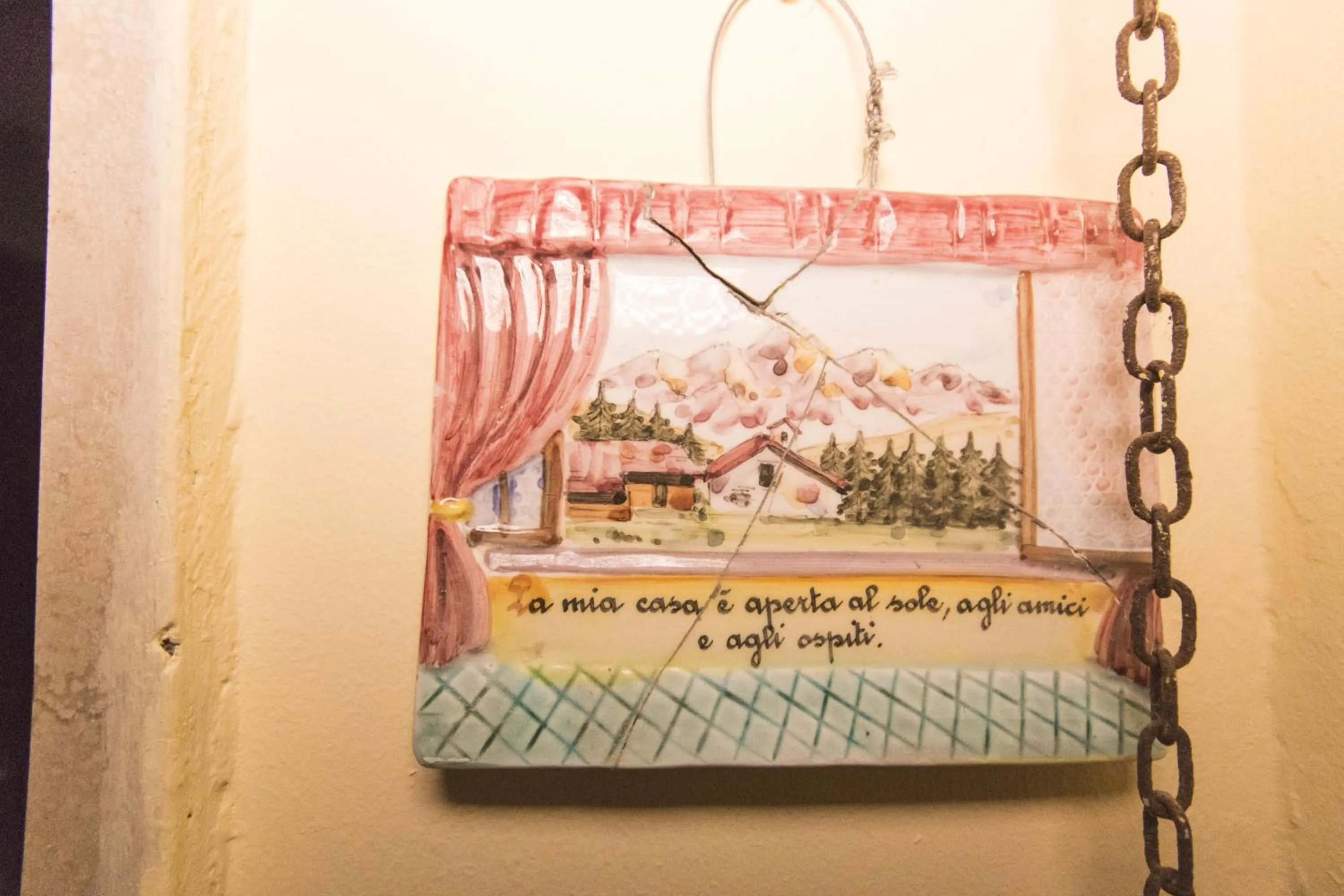 Decorative detail in B&B Luxury