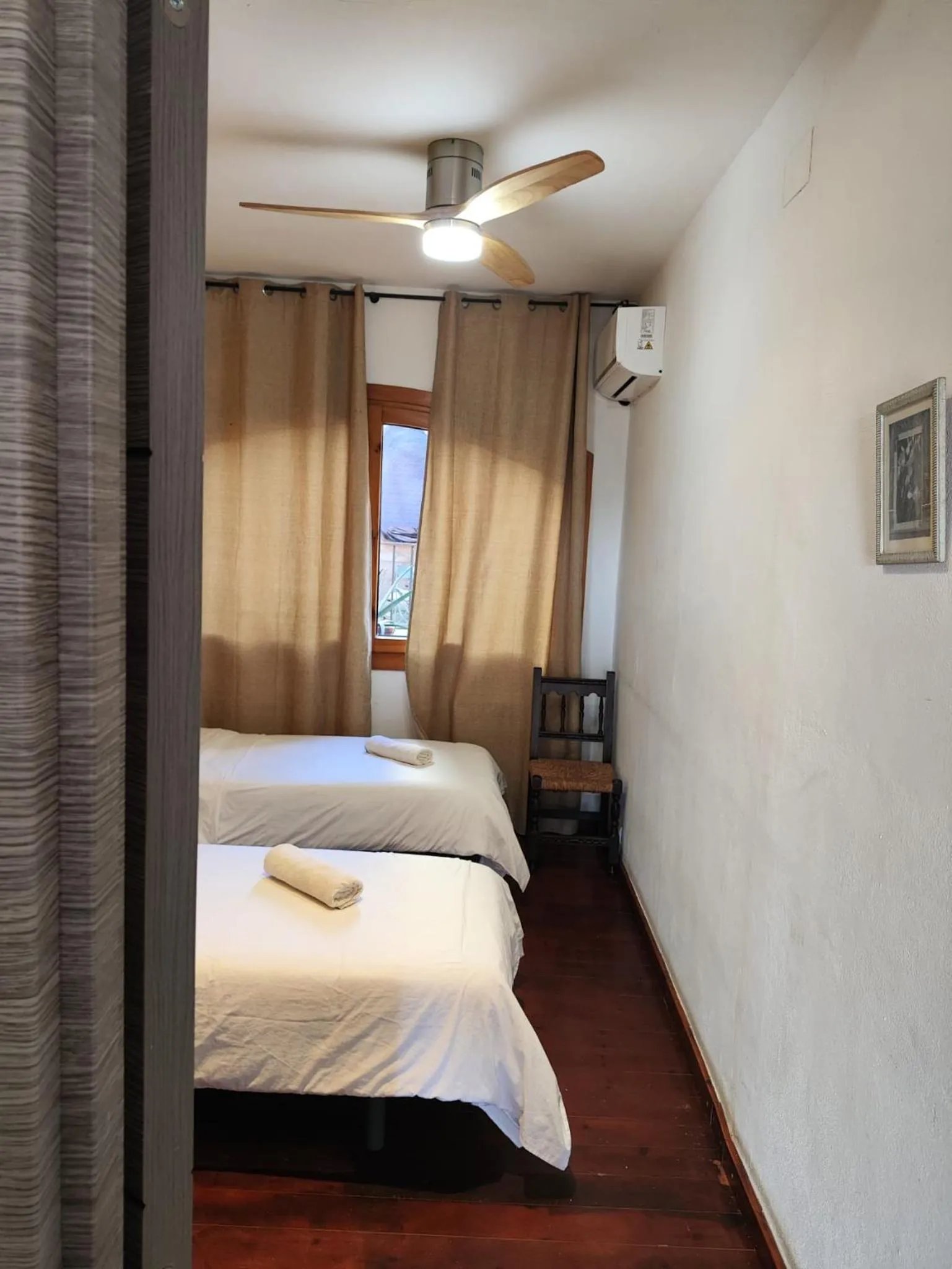 Bed in L'Olivera Casa Rural