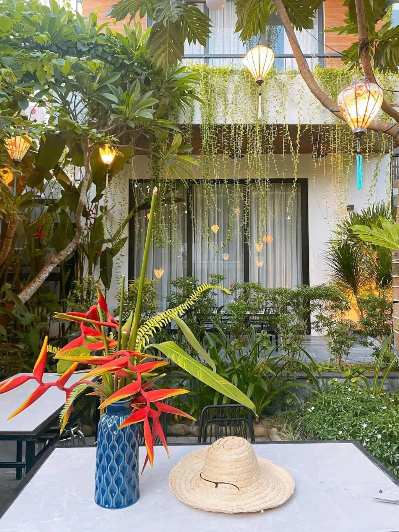 Garden in Charm Champion Villa Hoian