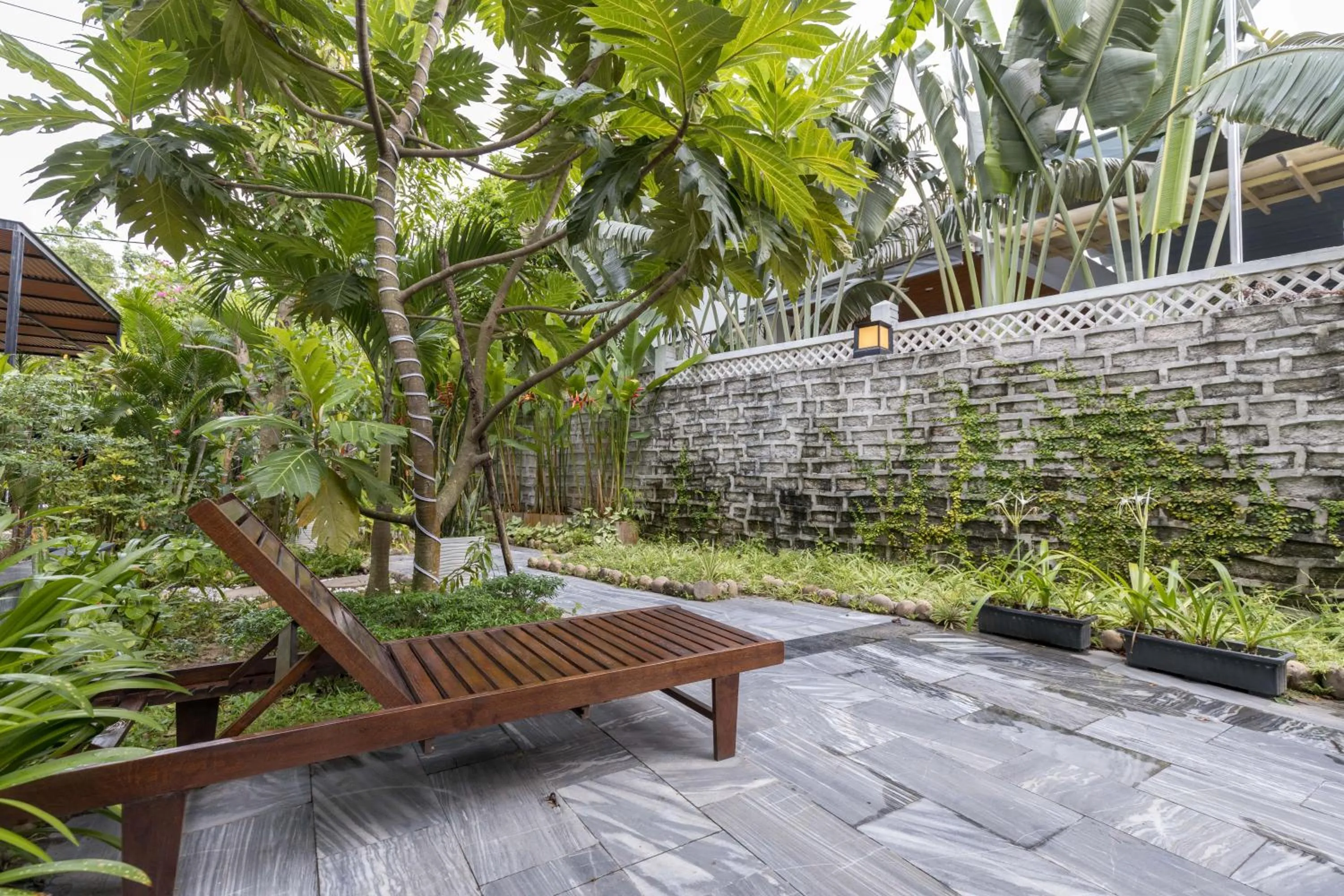 Patio in Charm Champion Villa Hoian