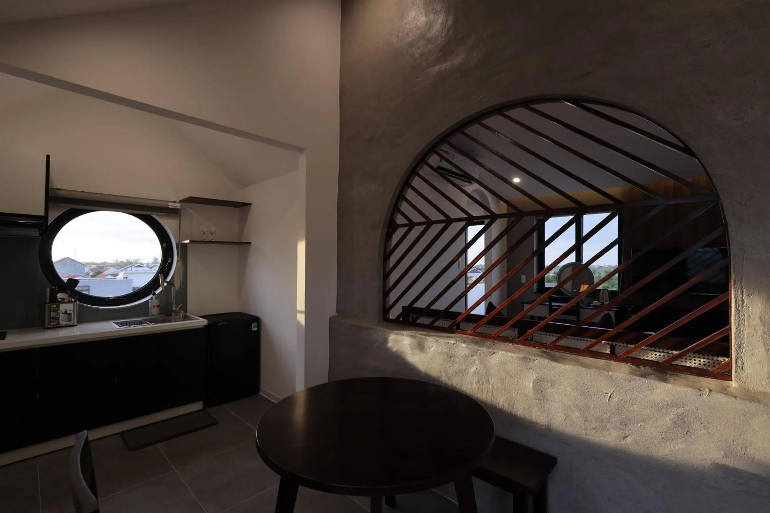 minibar in Charm Champion Villa Hoian