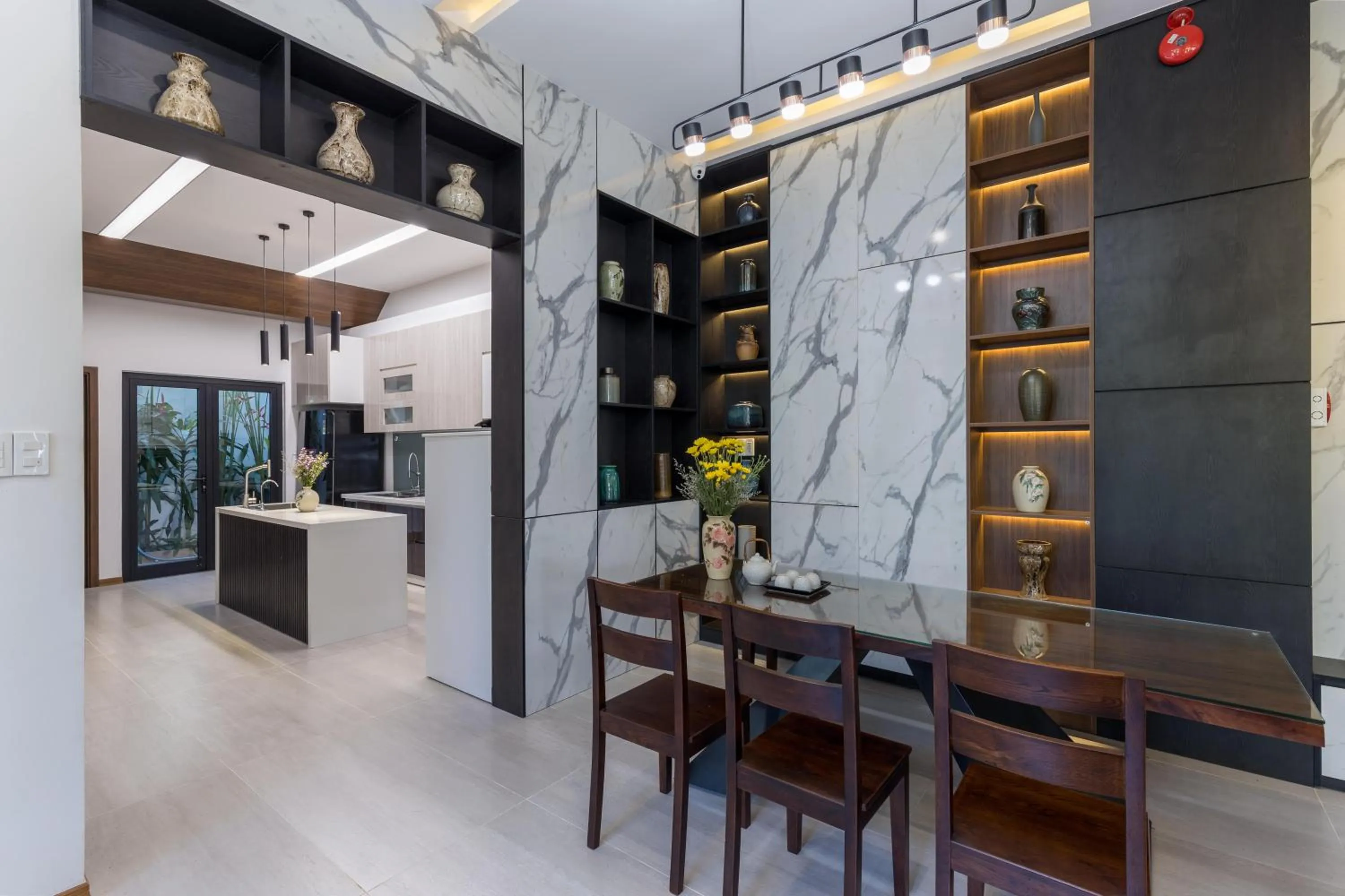 Seating area in Charm Champion Villa Hoian