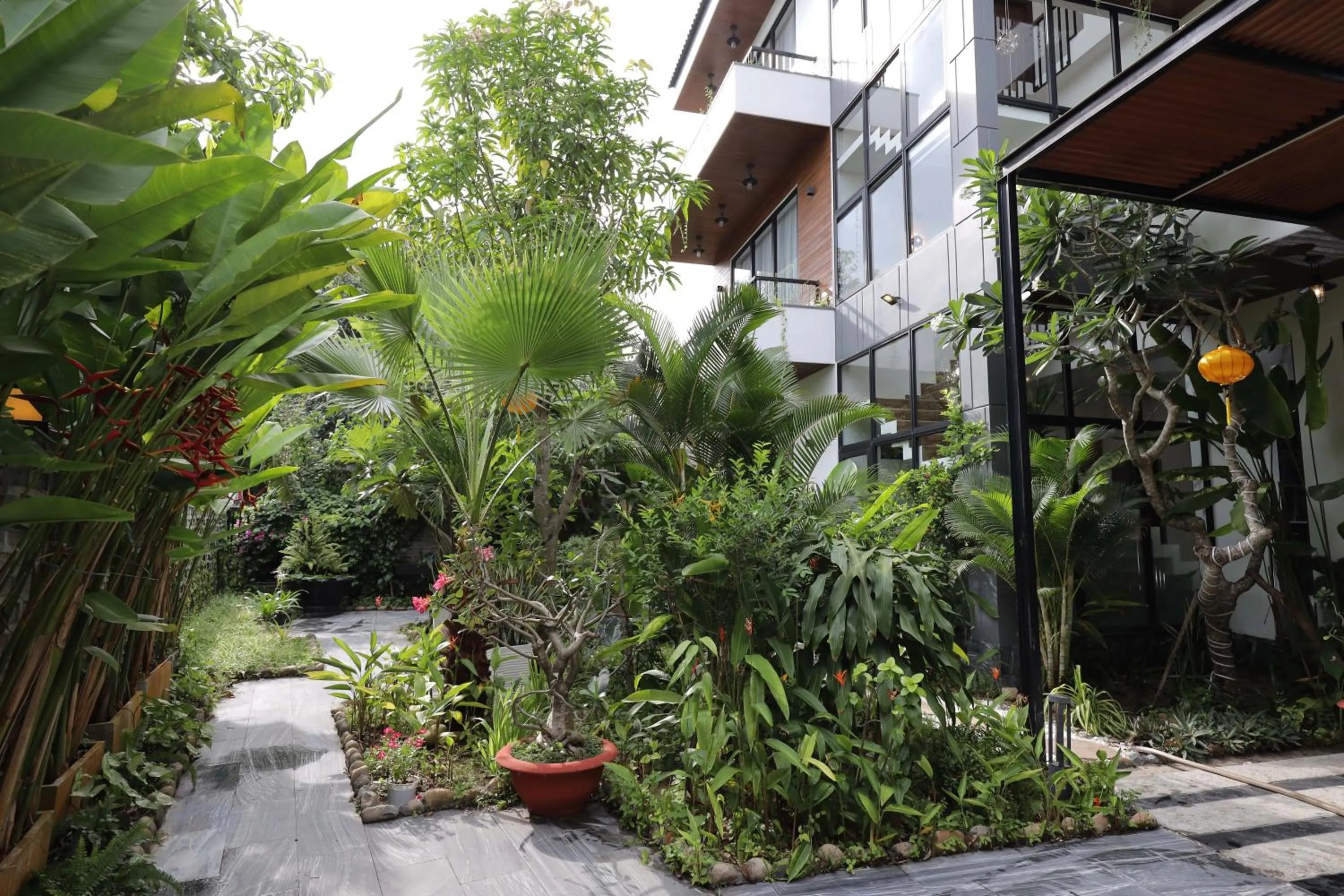 Garden in Charm Champion Villa Hoian