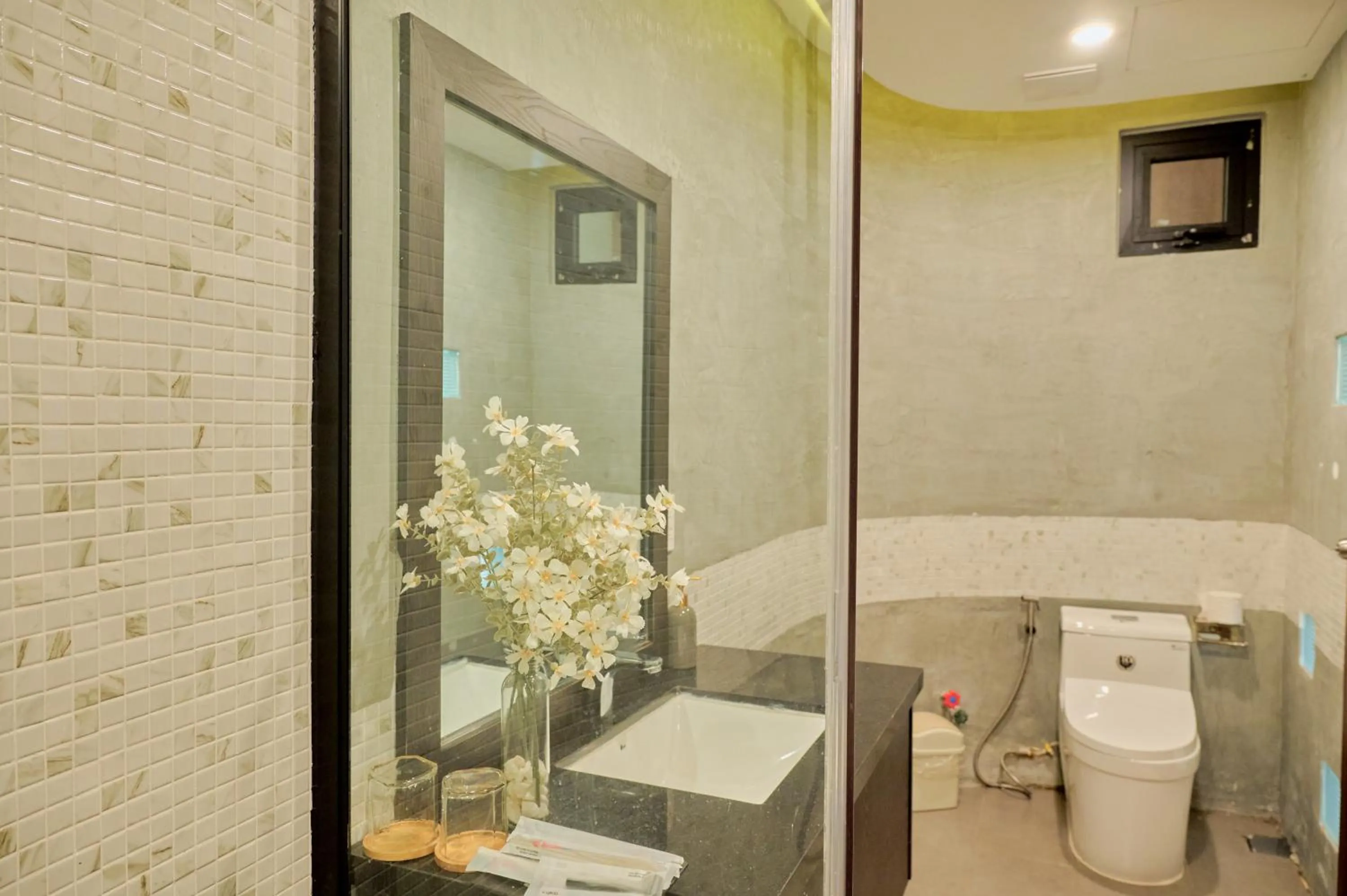 Shower in Charm Champion Villa Hoian