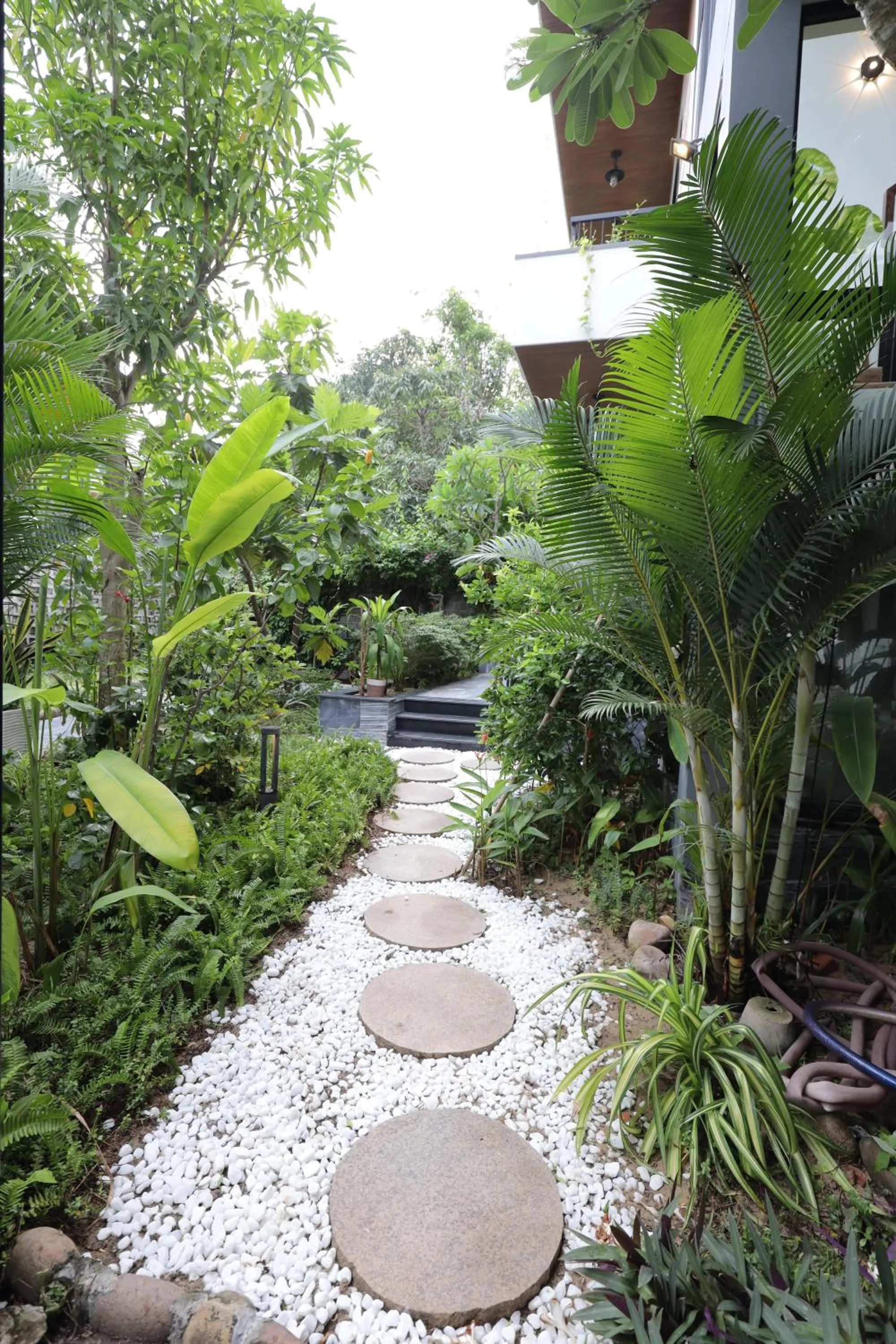 Patio in Charm Champion Villa Hoian