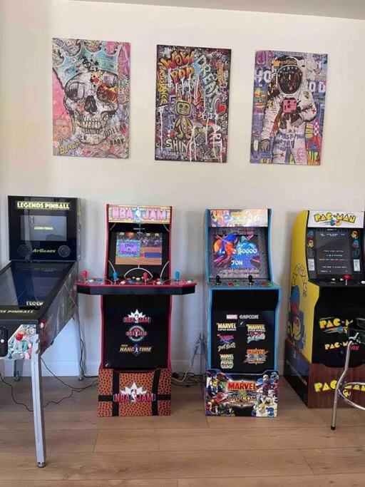 Game Room in Casa Blanca luxury Villa Private pool sleeps 30!