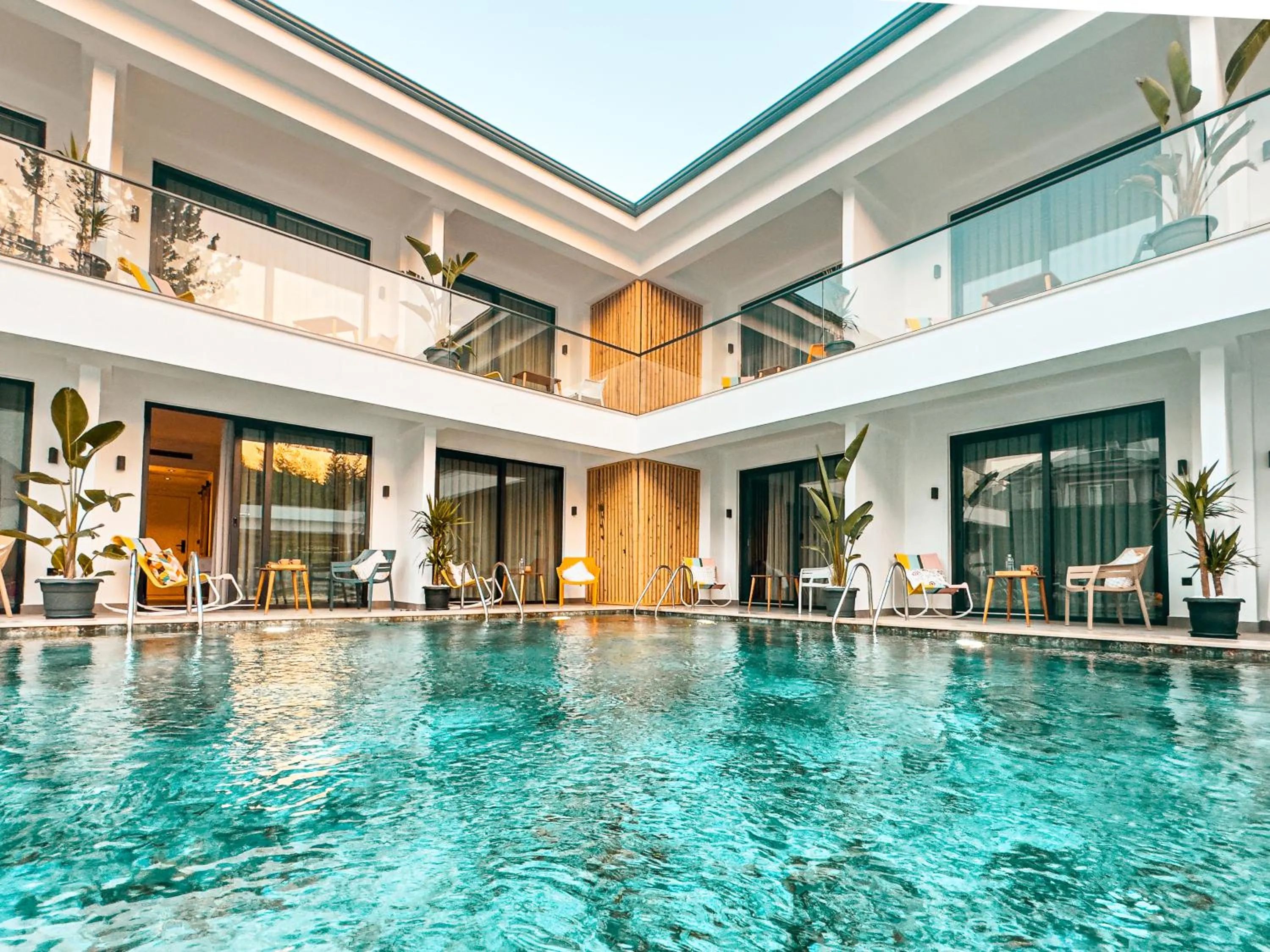 Pool view in S-Cape Hotel Fethiye