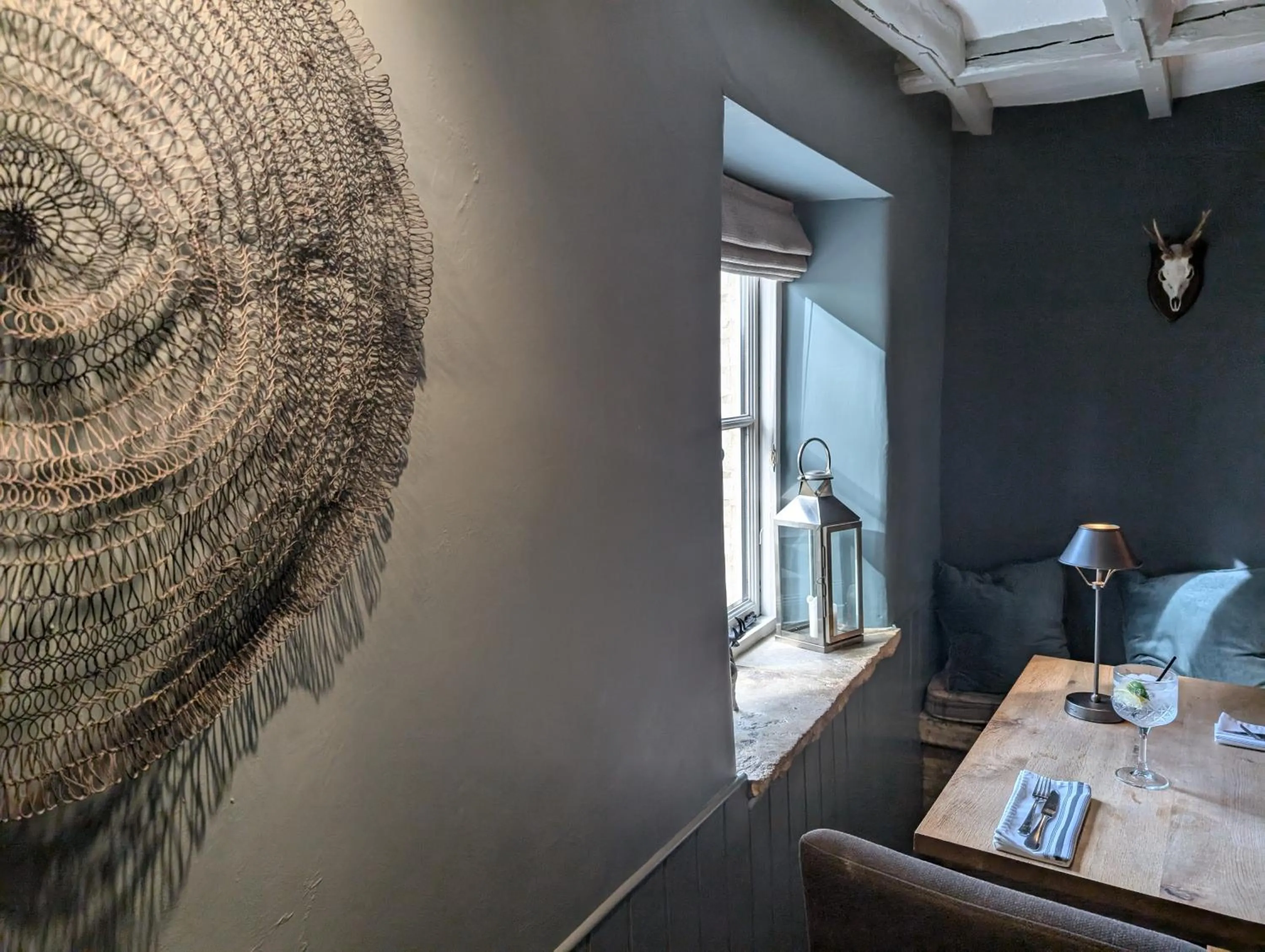 Dining area in The Keepers Arms