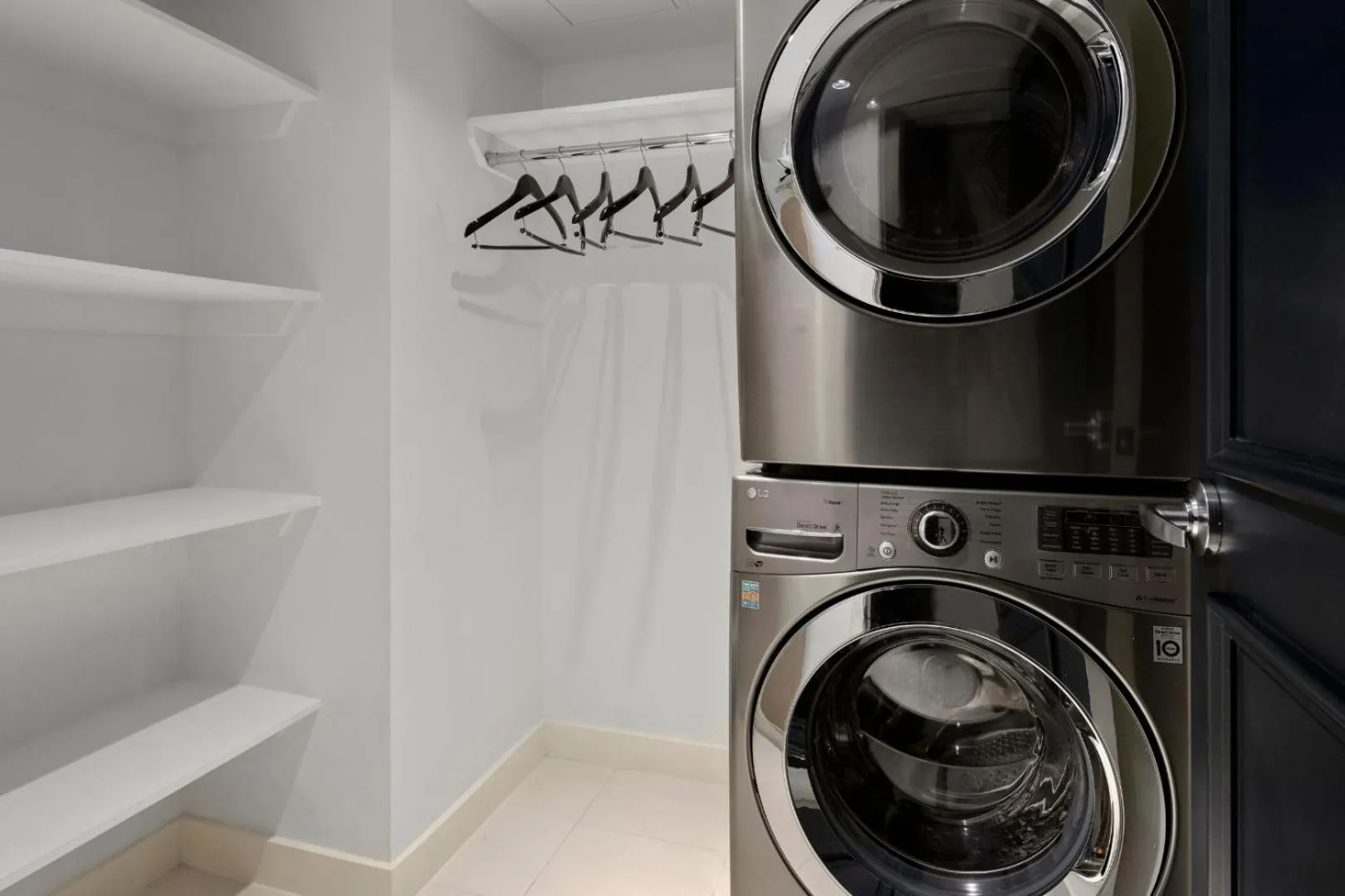 washing machine in Bungalows at The Boca Raton