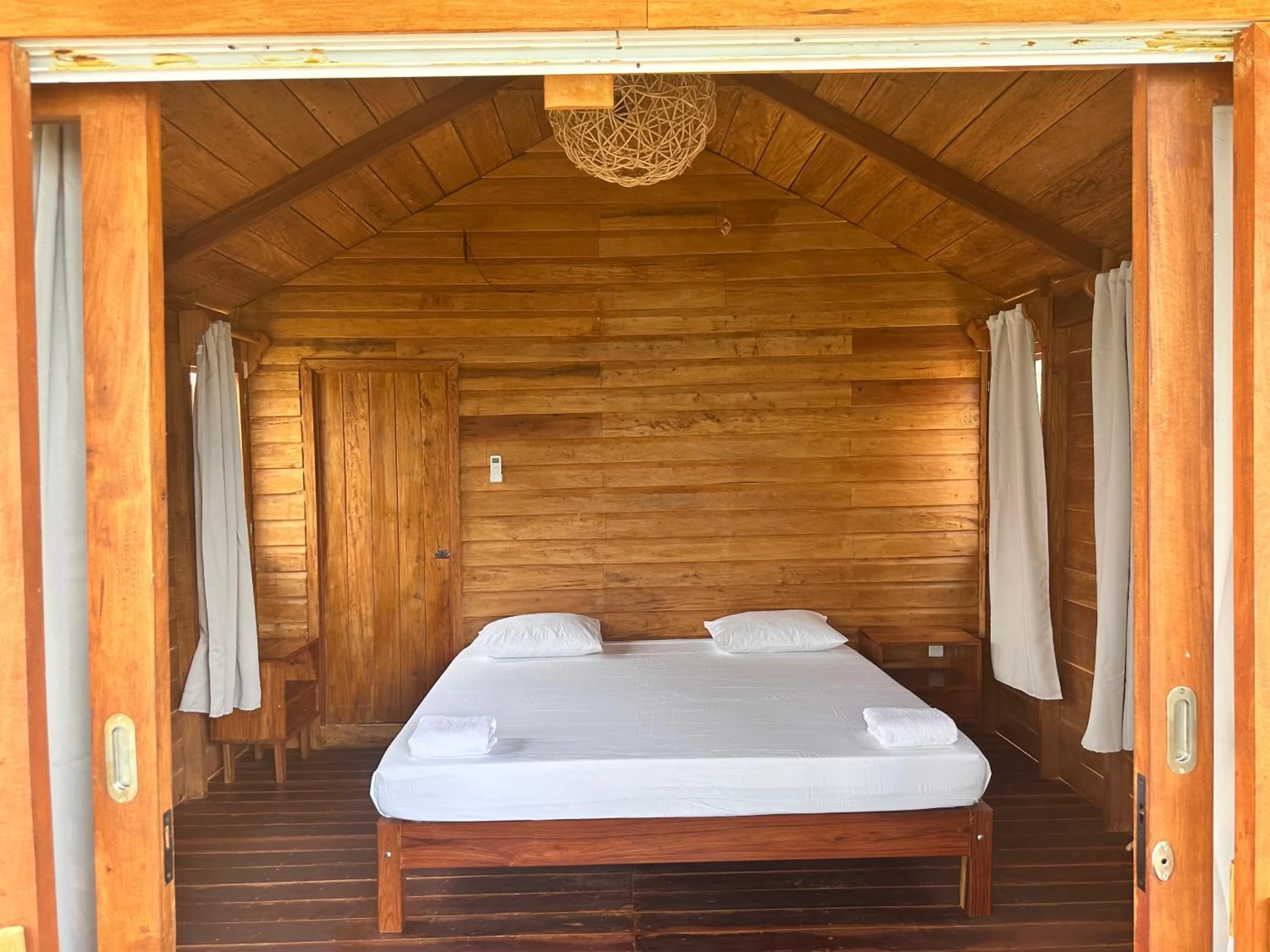 King Room with Lake View in bacalar My Love Front Laguna