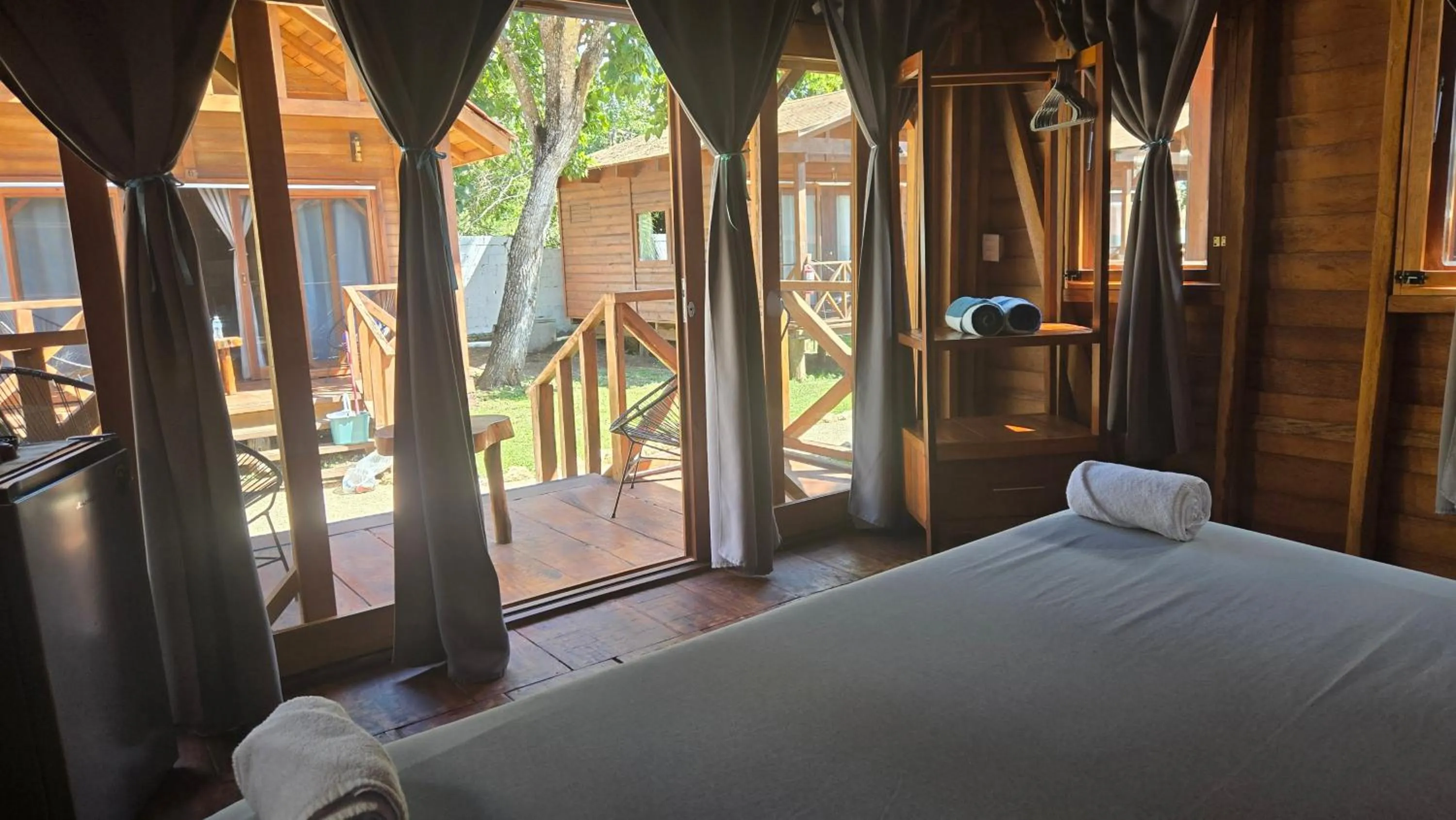 Bed in bacalar My Love Front Laguna