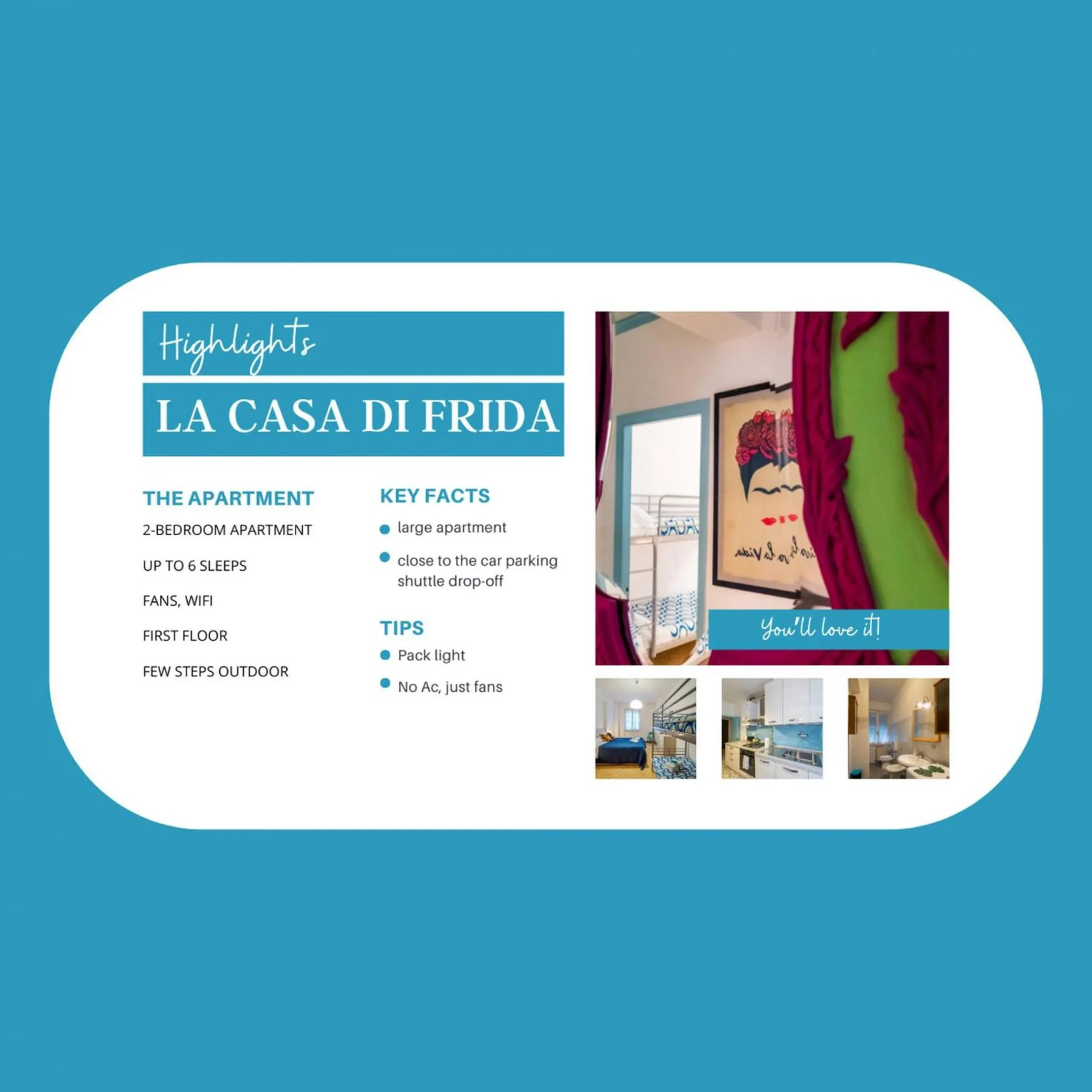 La Casa di Frida Family Apartment