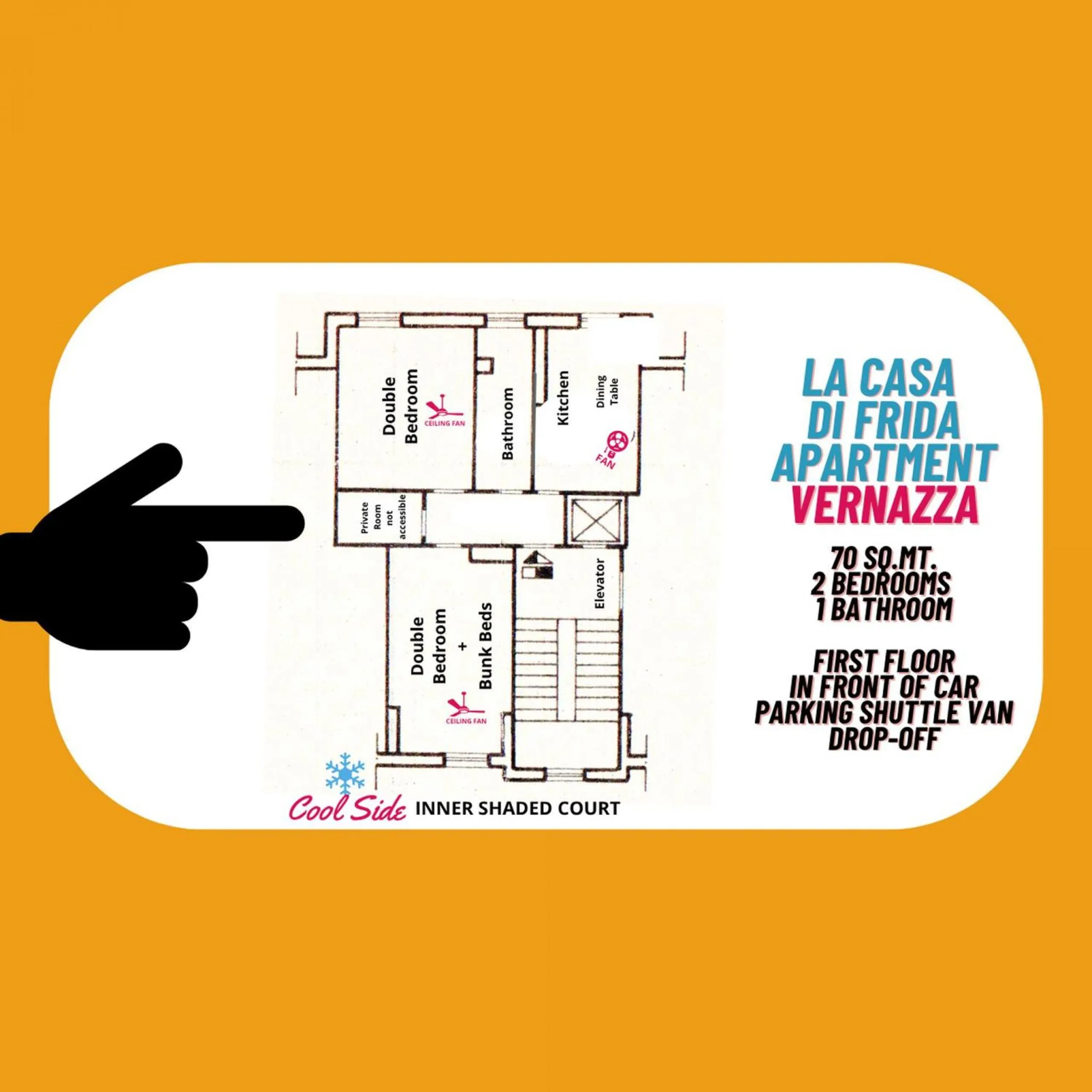 La Casa di Frida Family Apartment