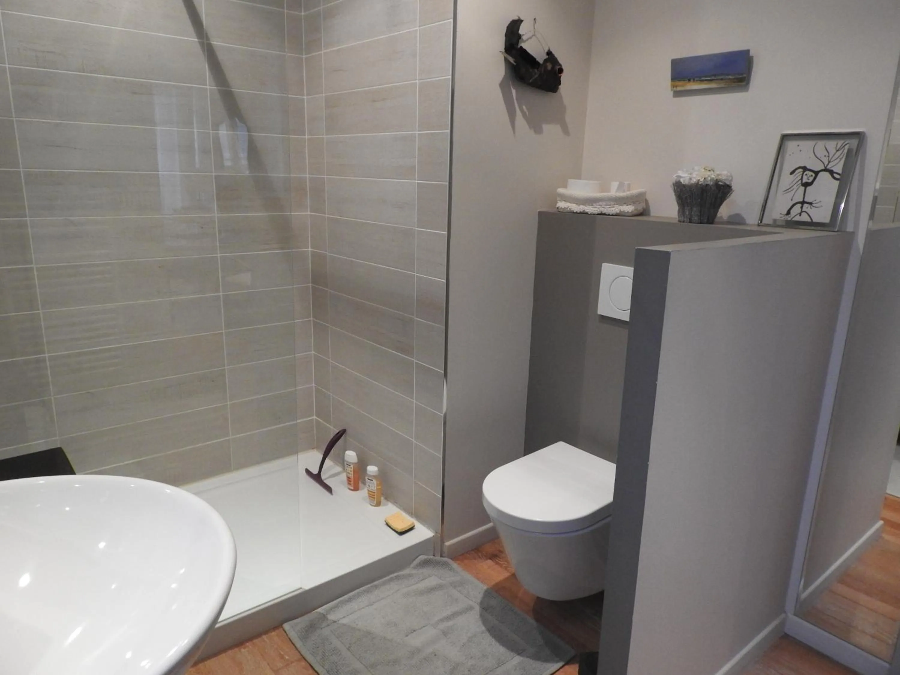 Bathroom in Chambre d'hôte La Bacotterie