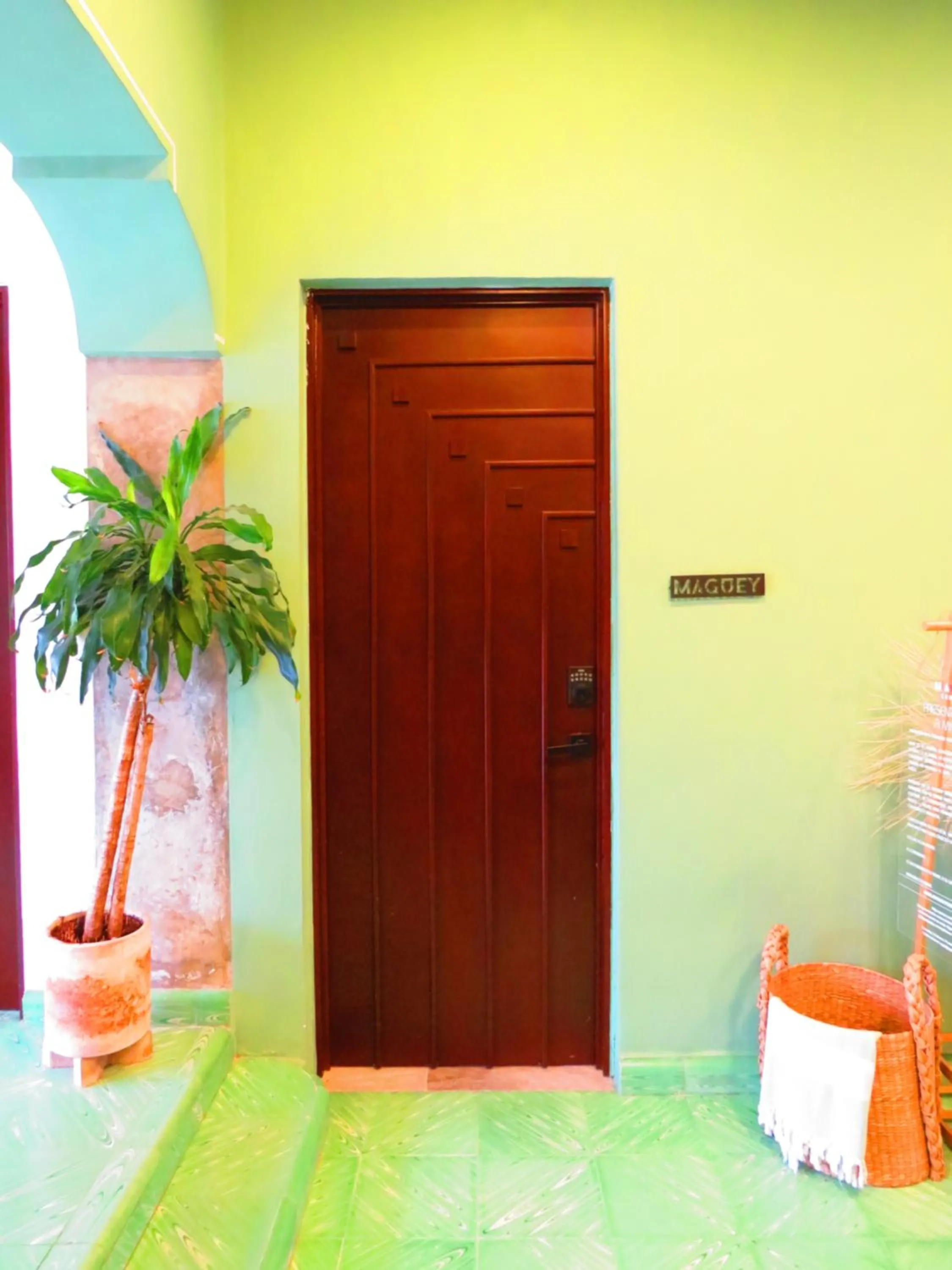 Facade/entrance in Casa Magu Merida