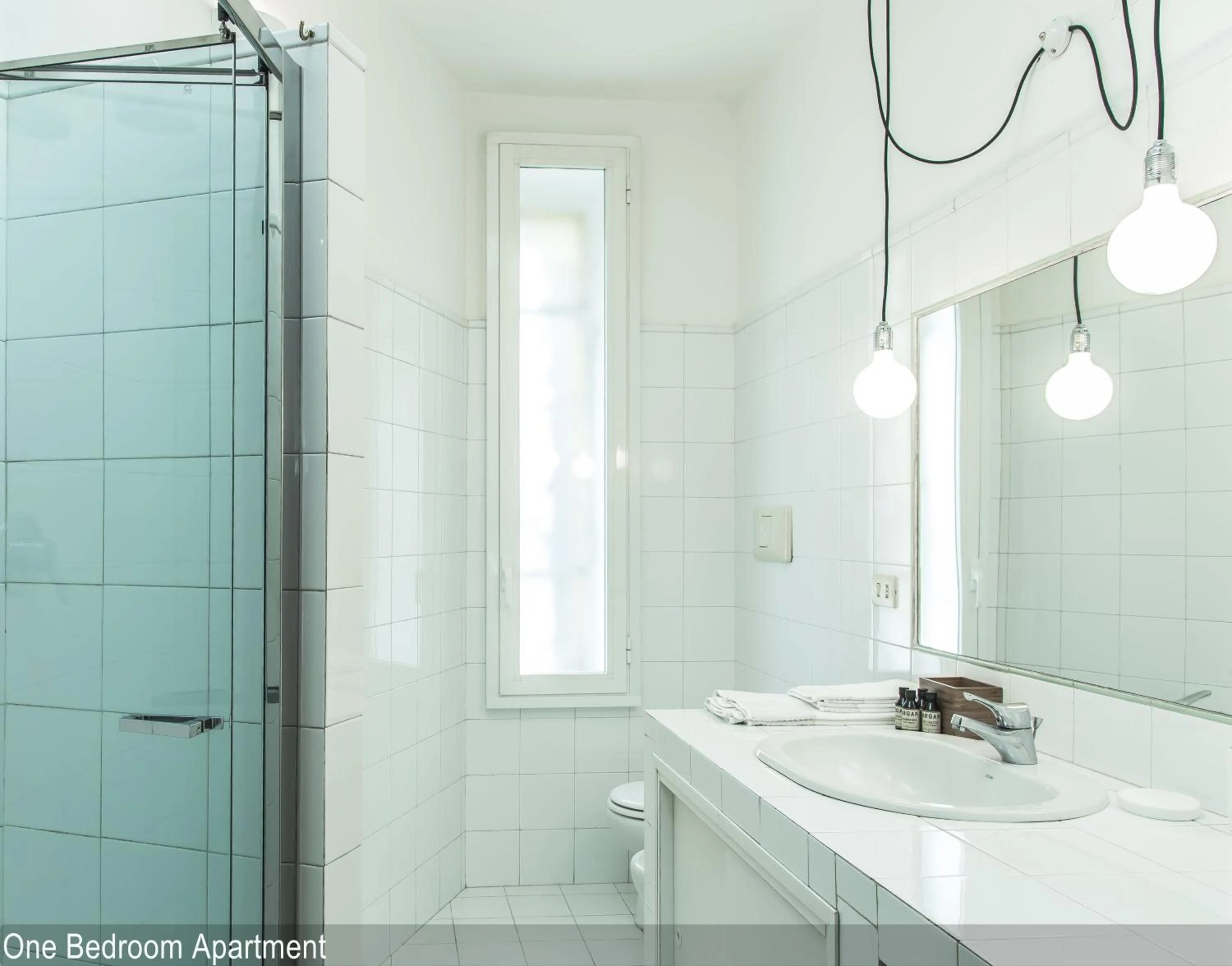 Shower in Brera Apartments in Porta Romana