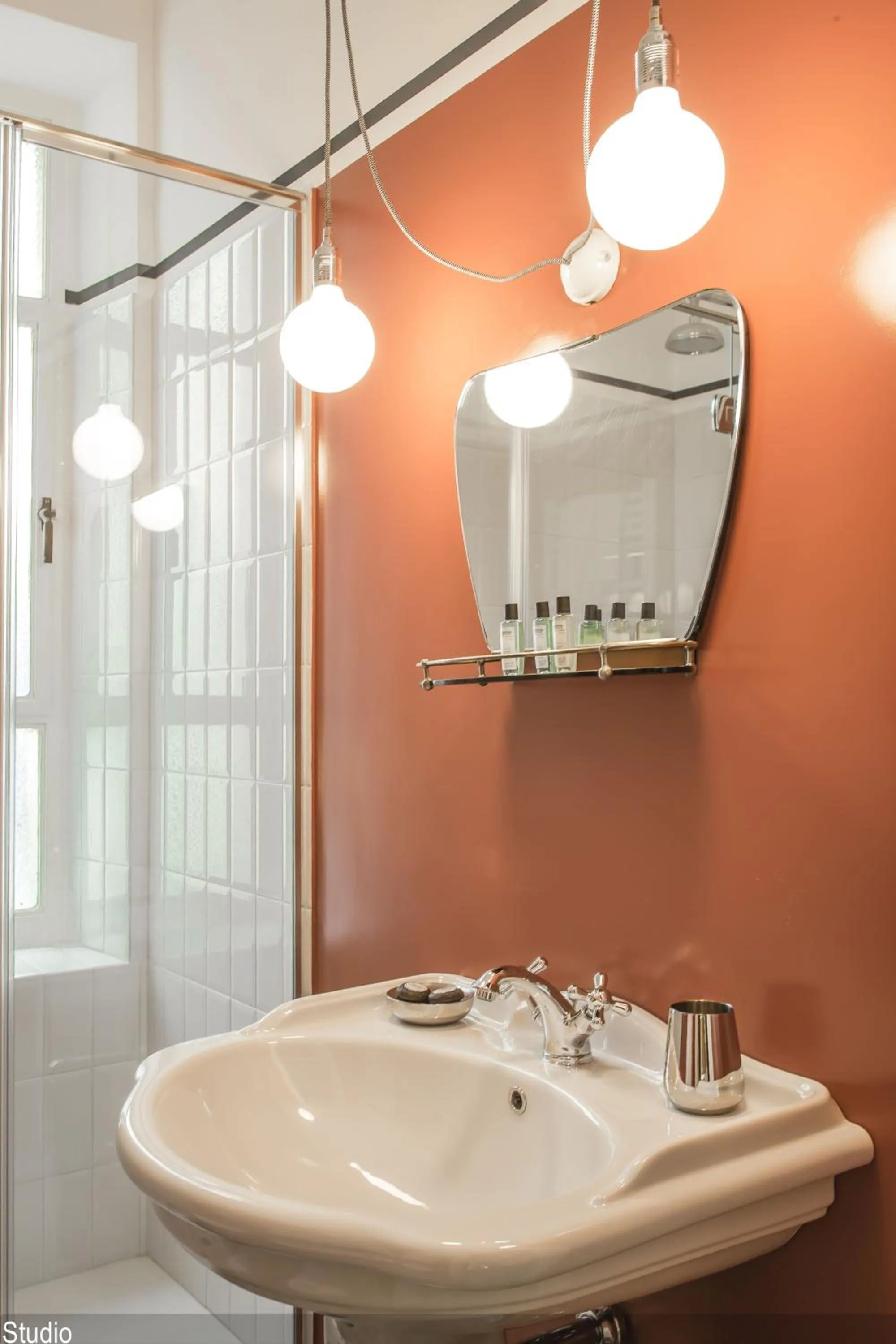 Bathroom in Brera Apartments in Porta Romana