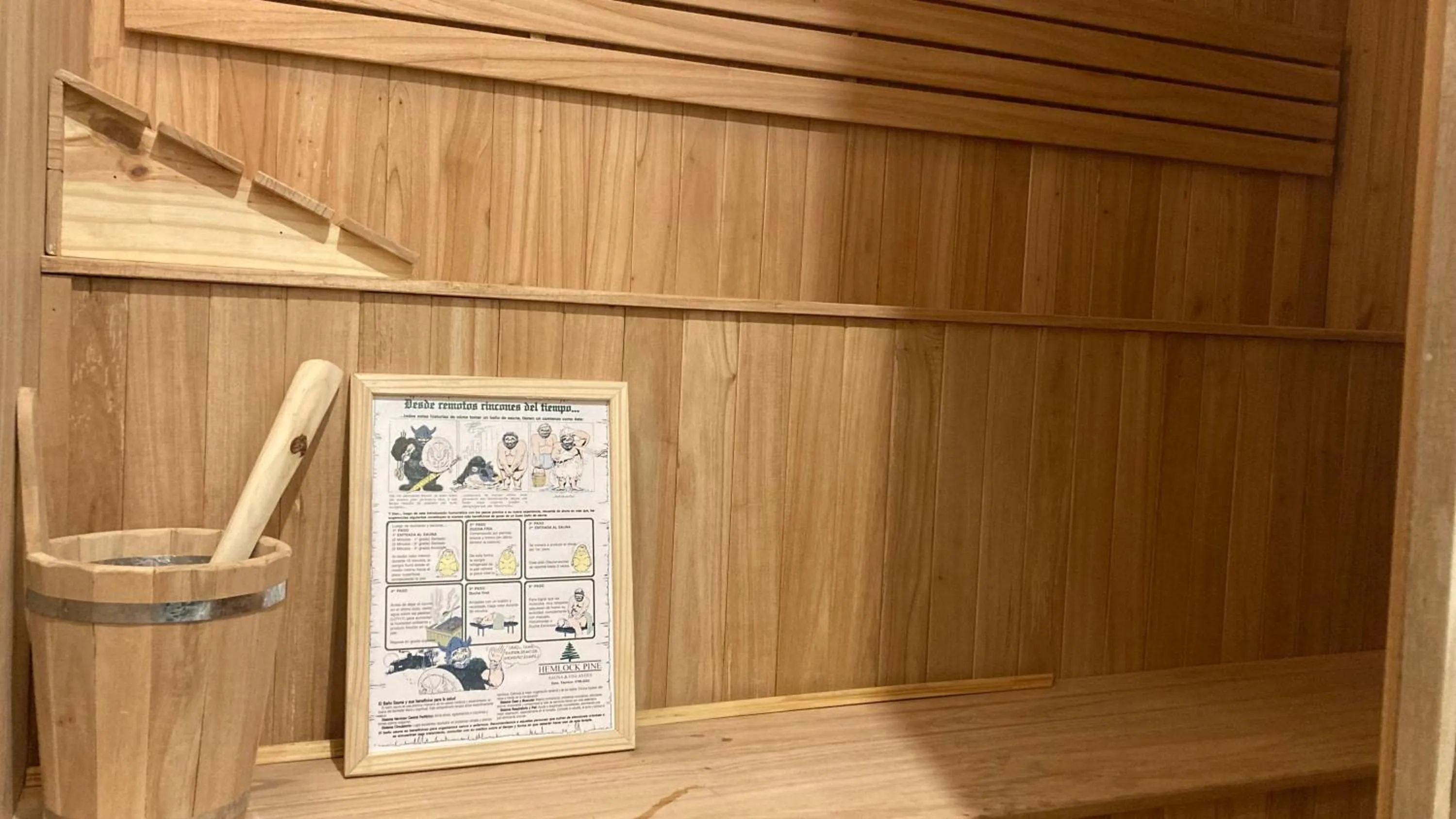 Sauna in Babel Pampa