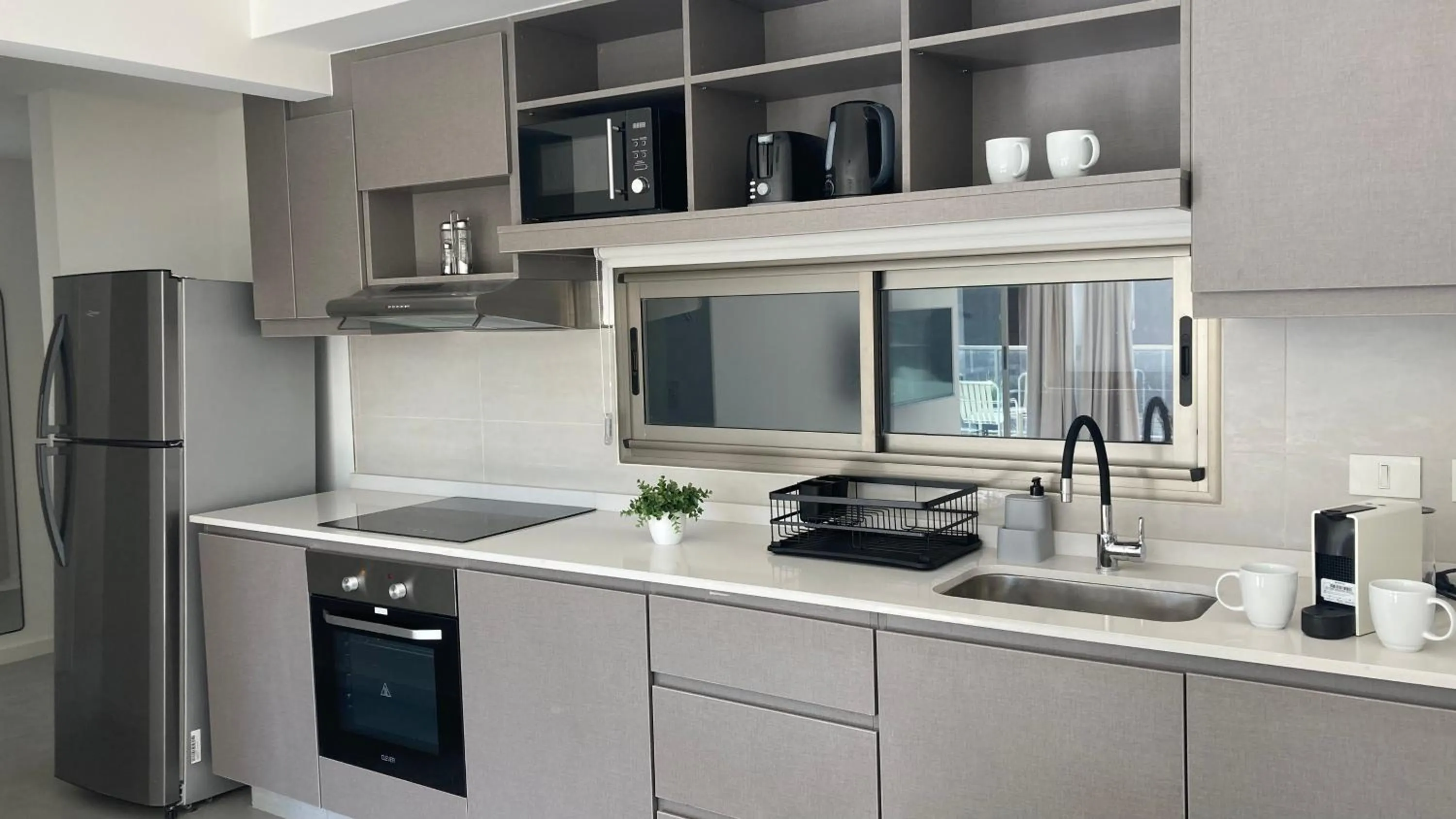 Kitchen or kitchenette in Babel Pampa