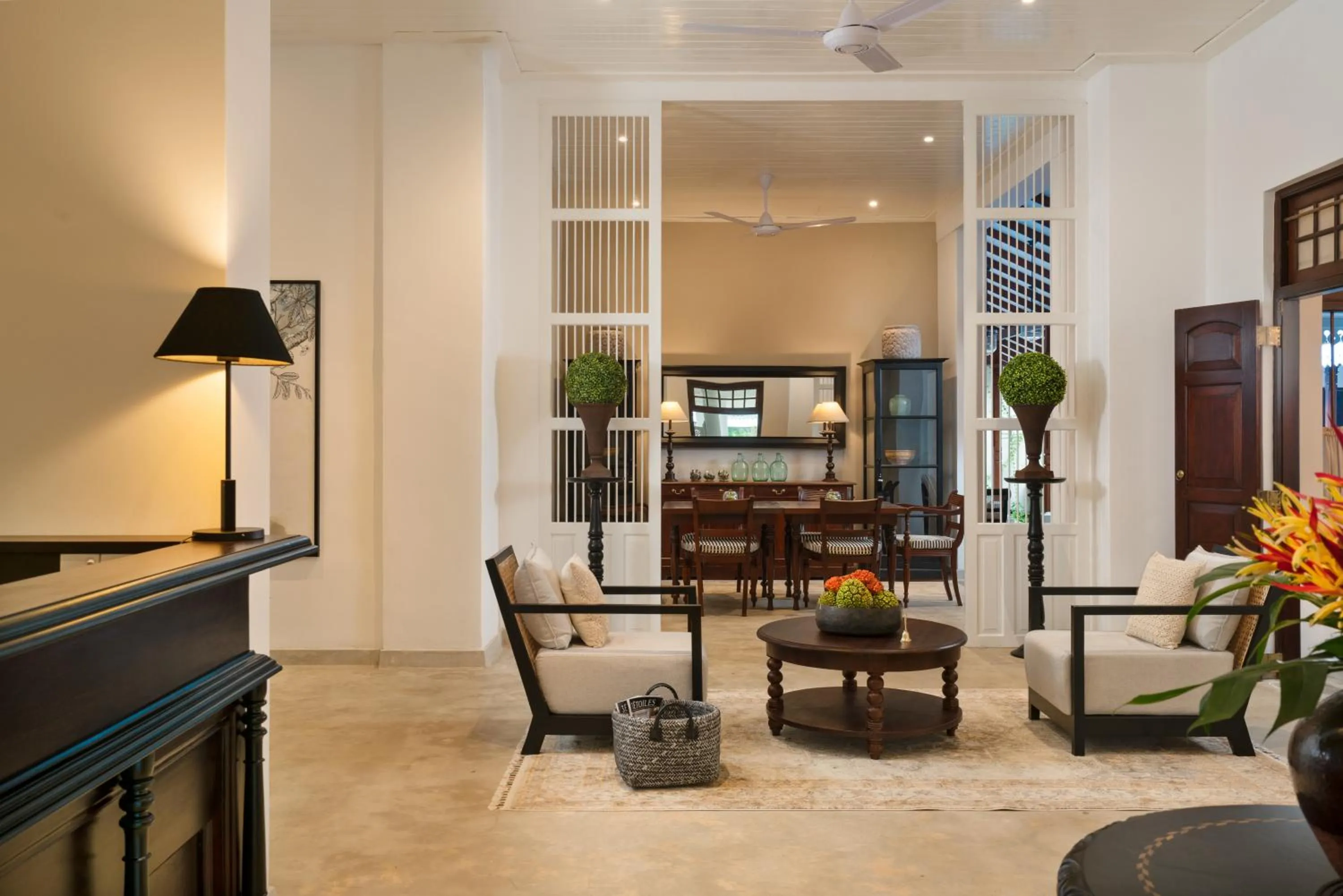 Living room in Ceylo Villas