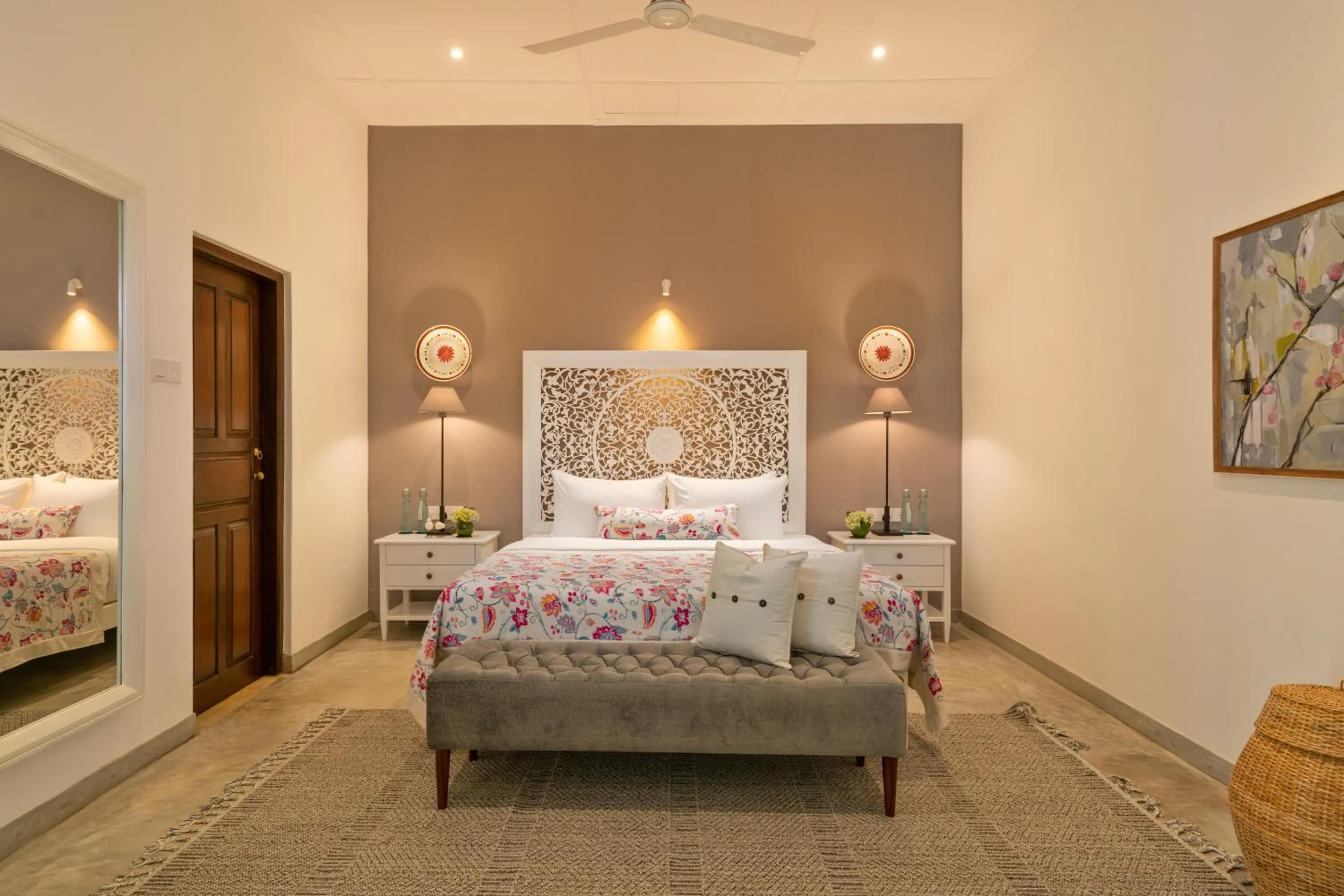 Photo of the whole room, Bed in Ceylo Villas