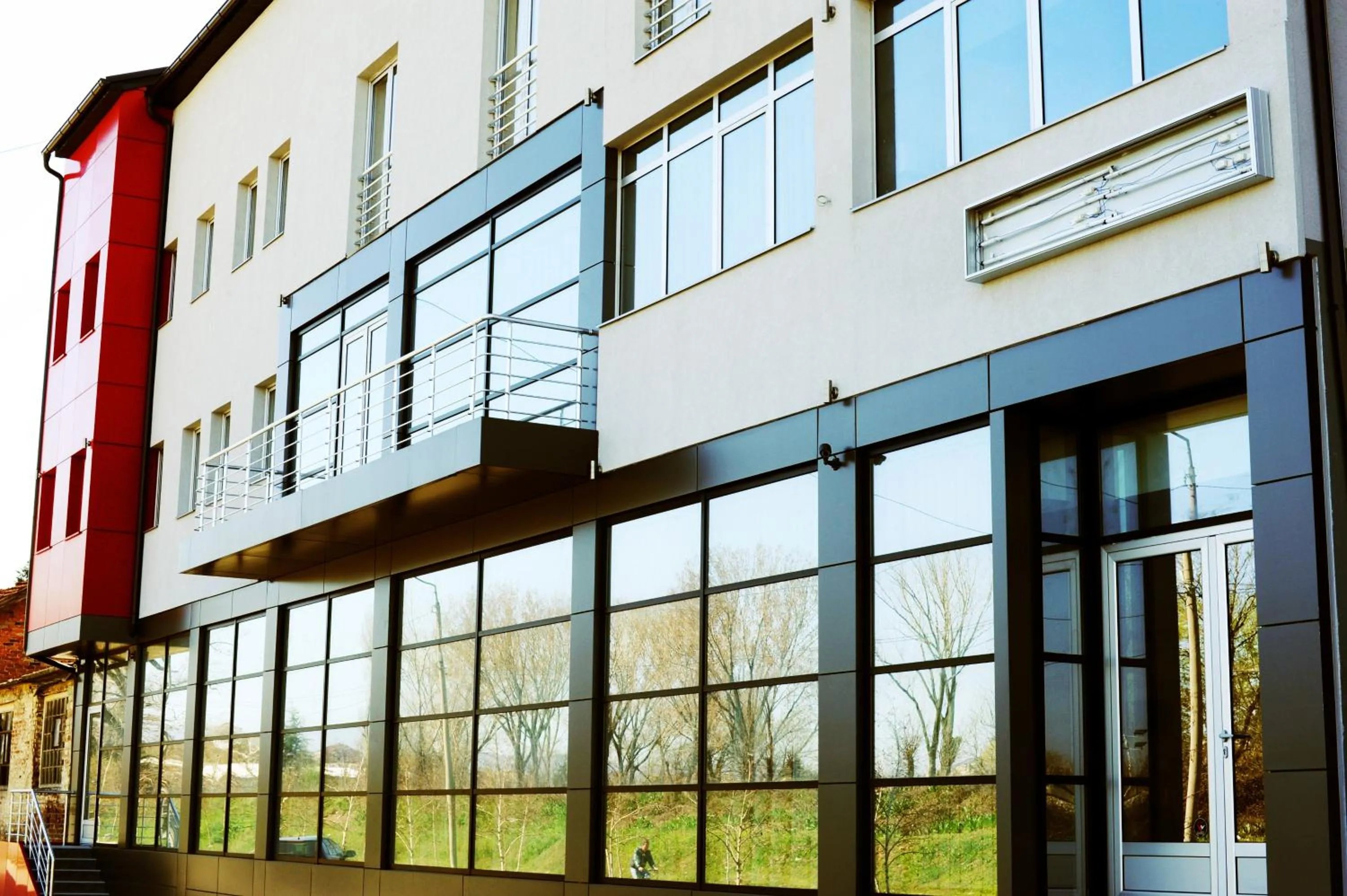 Facade/entrance in Garni Hotel Crystal Ice