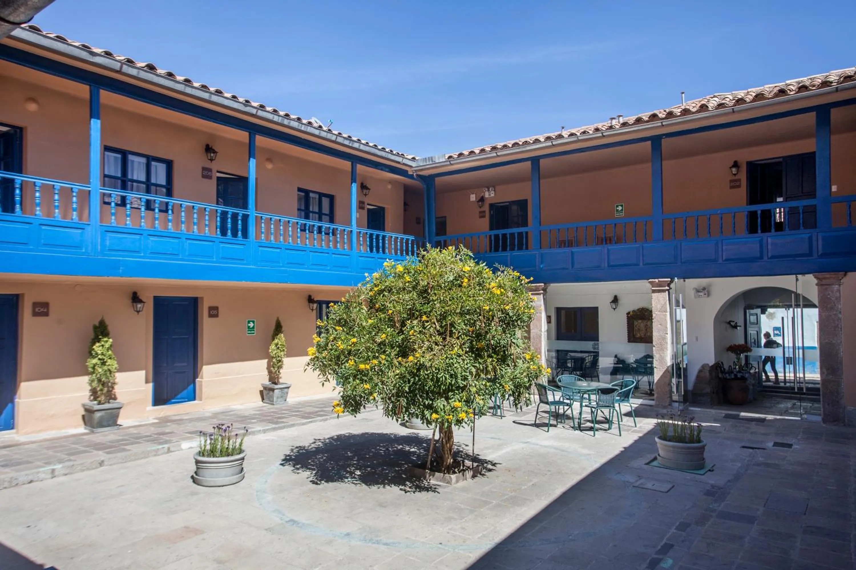 Balcony/Terrace in Tierra Viva Cusco San Blas