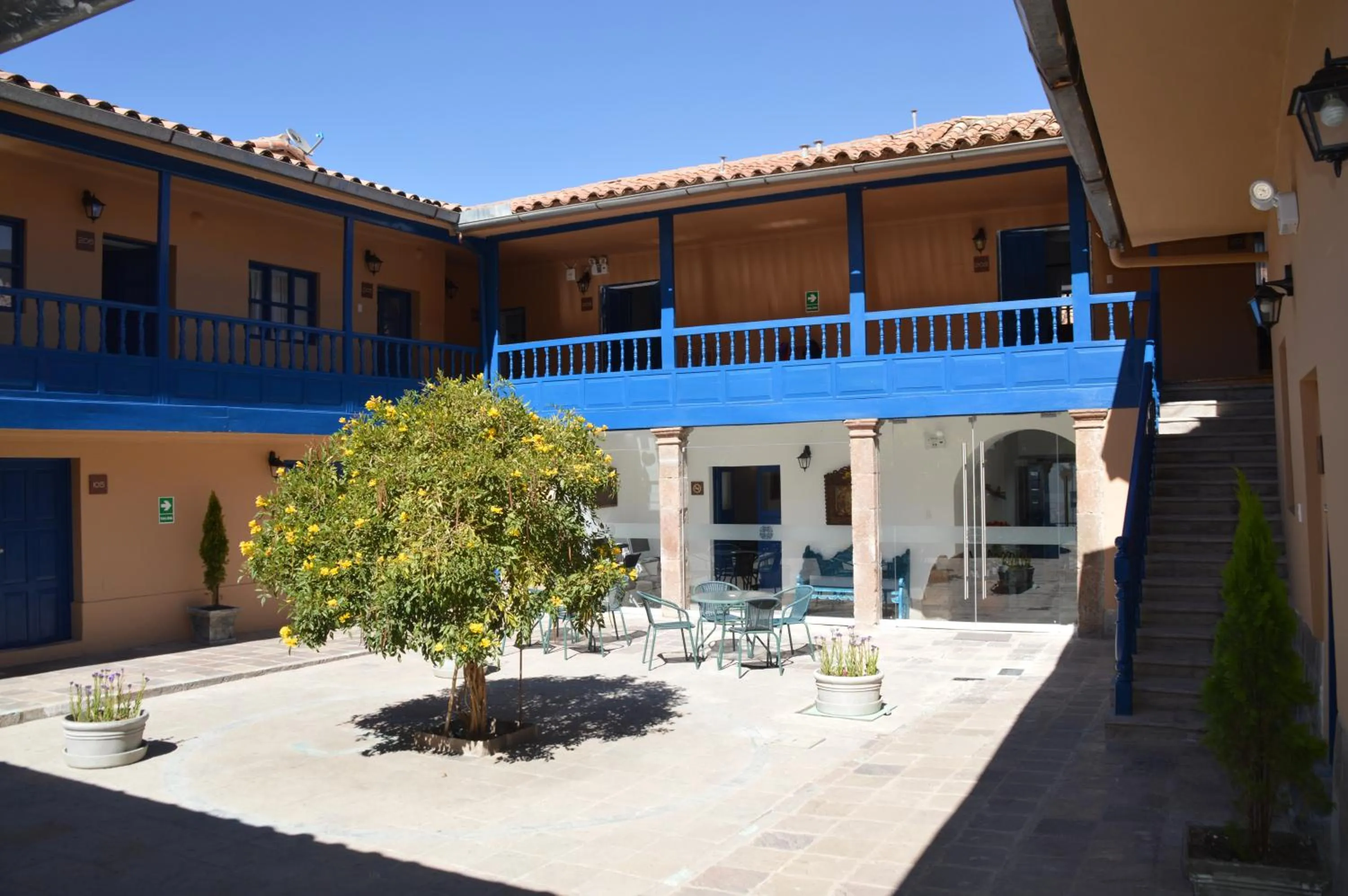 Balcony/Terrace in Tierra Viva Cusco San Blas