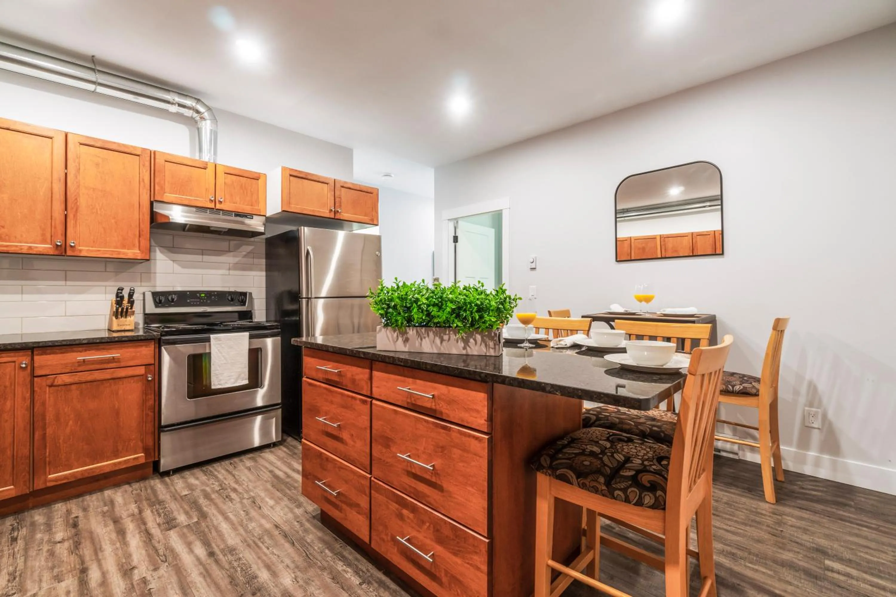 Dining area in Heaven's Haven