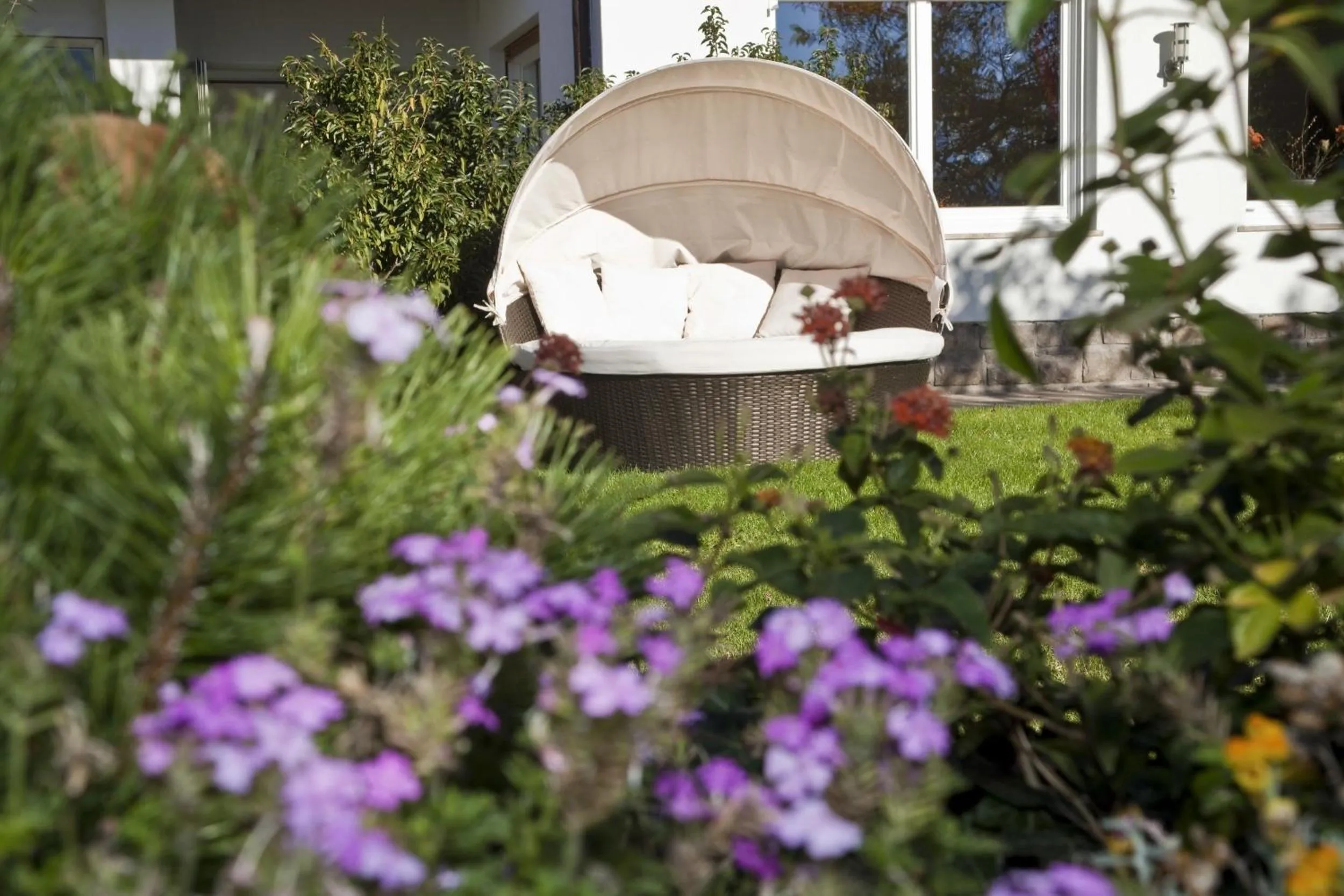 Garden in Hotel Garni Katnau