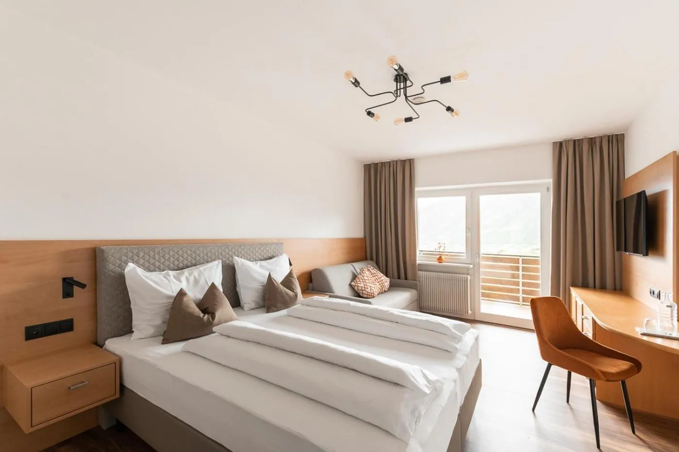 Bed in Hotel Garni Katnau